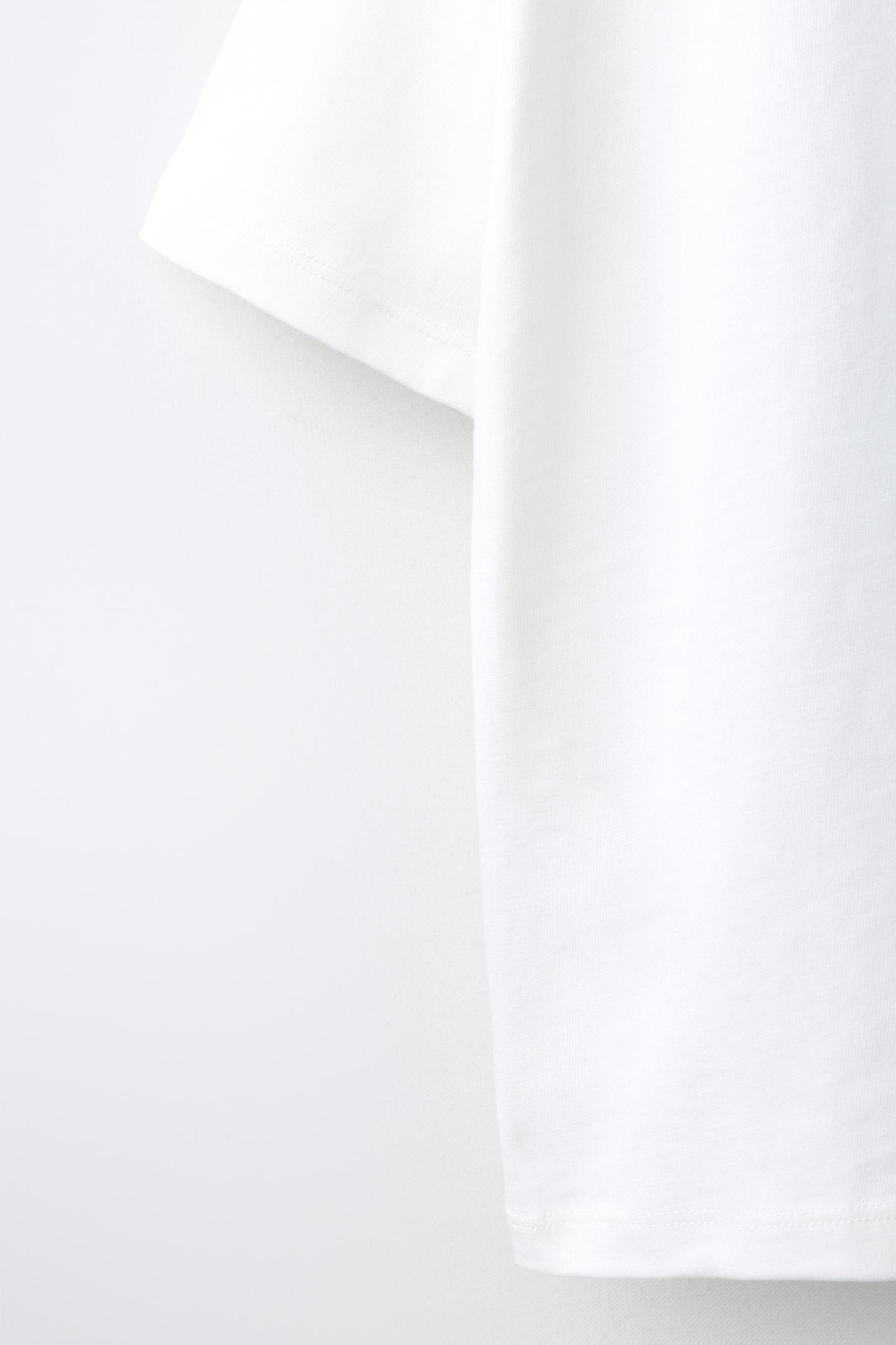 Детская футболка Zara Olivia Rodrigo™ Print, цвет: Белый — фото 4