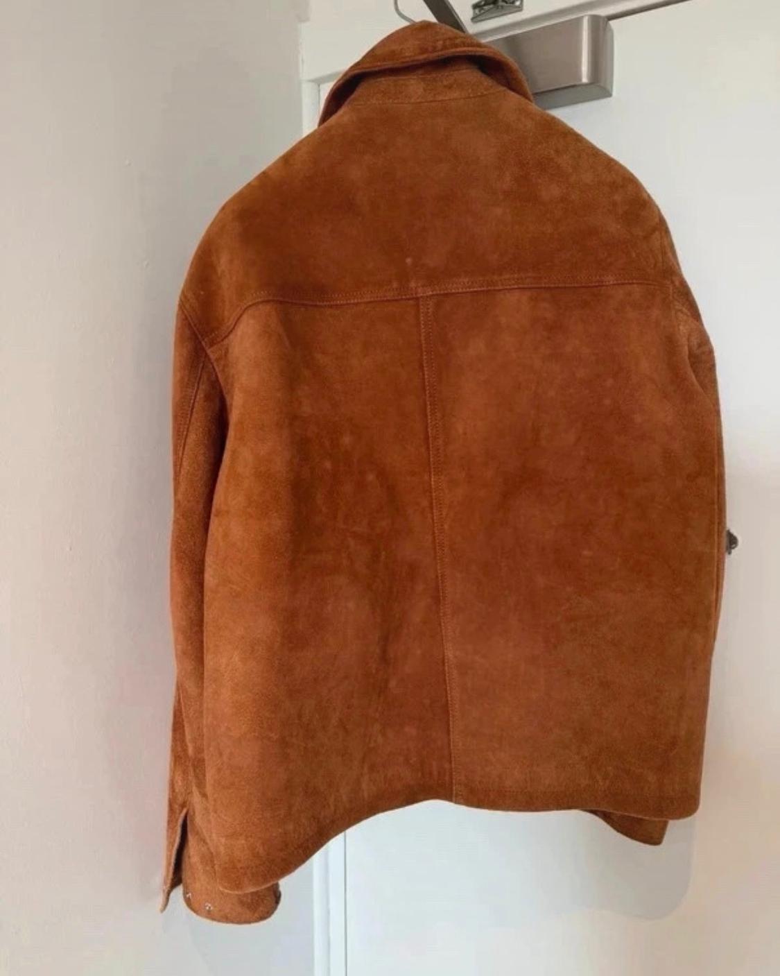 LEATHER JACKET WITH POCKETS - Image 2