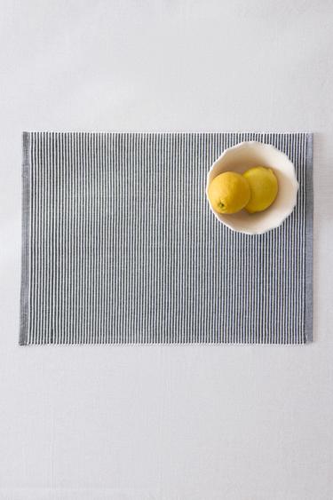 Zara NEEDLECORD PLACEMAT - Green