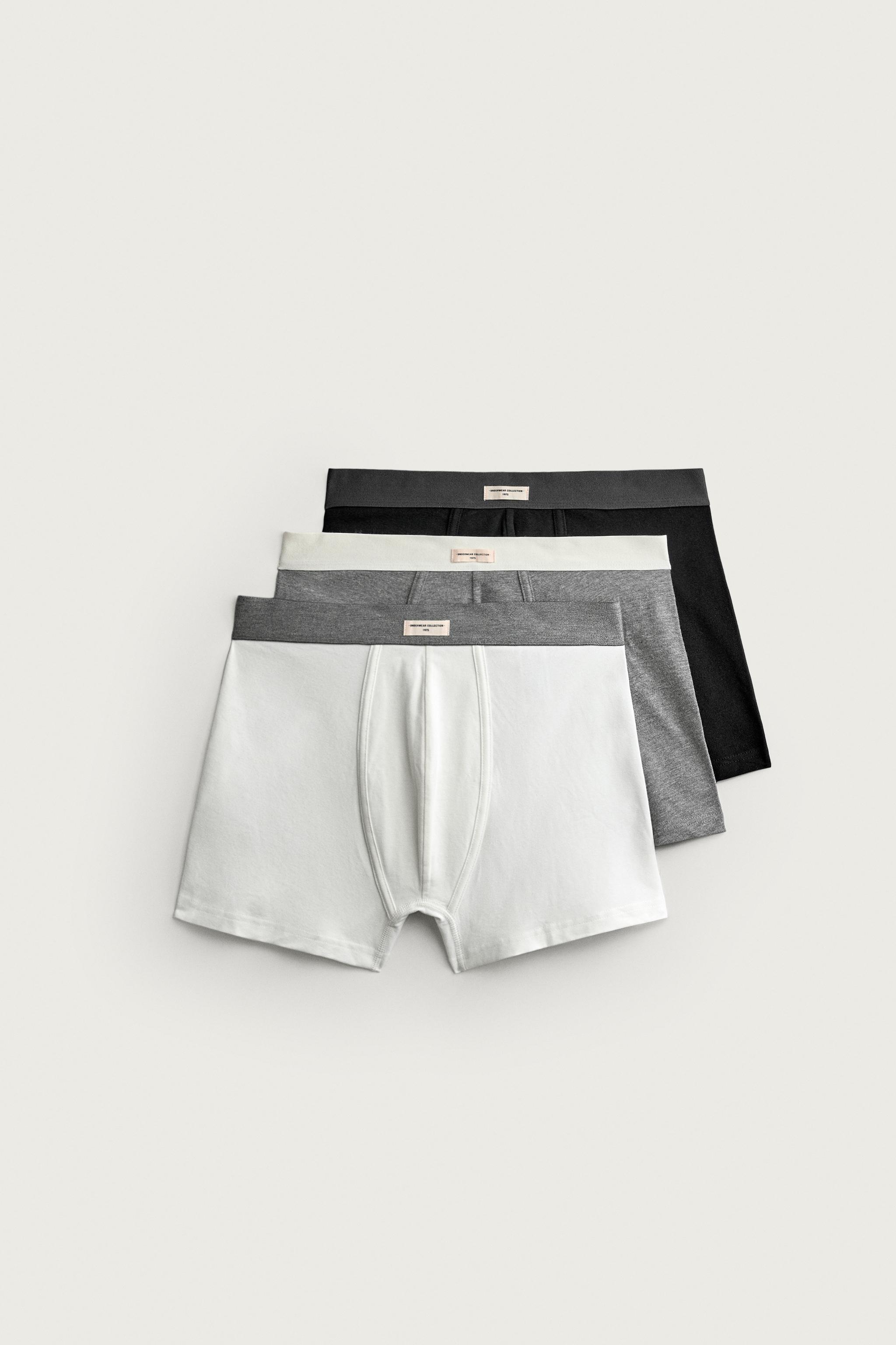 SOFT BOXER BRIEFS - PACK OF 3