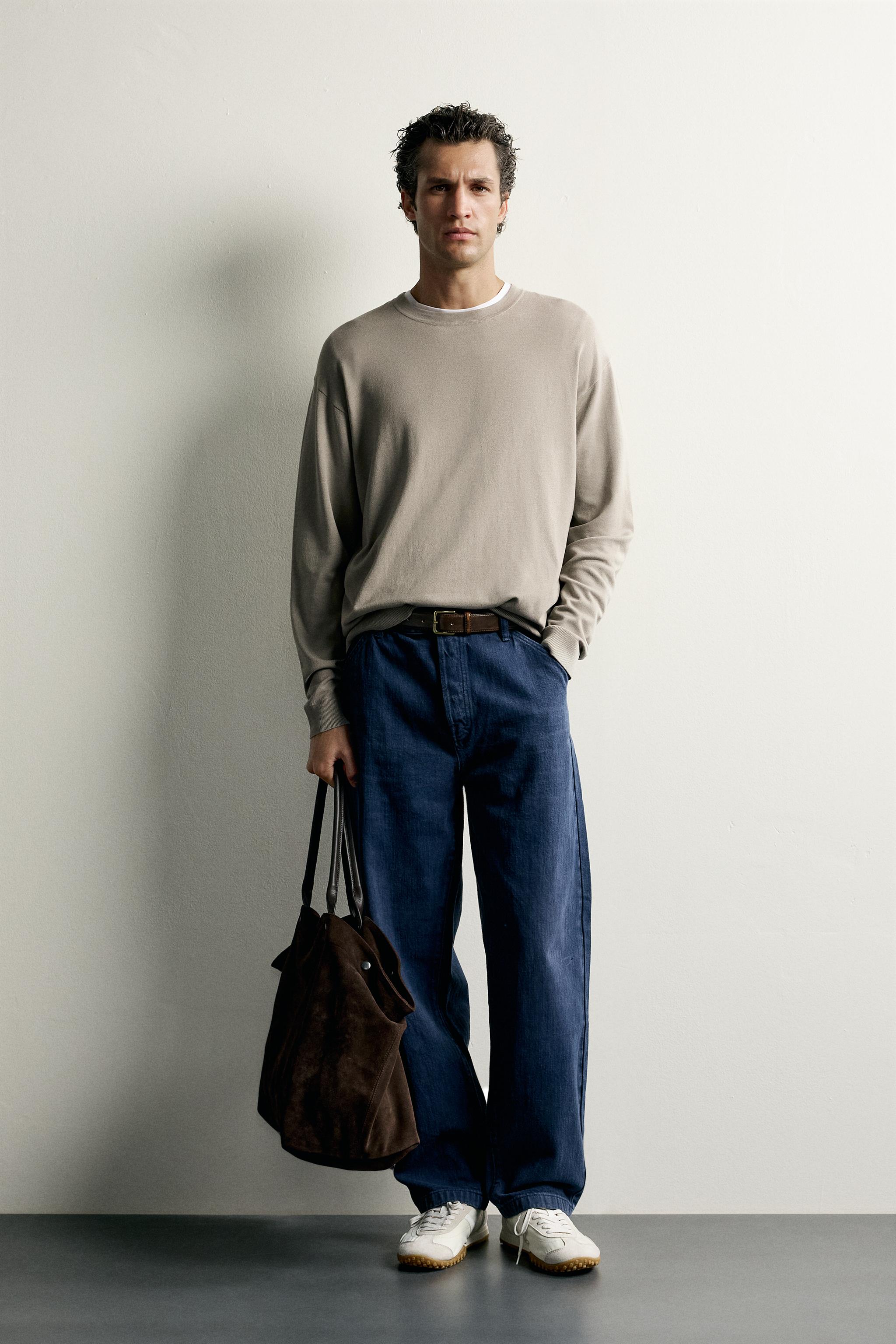 Zara REGULAR FIT BASIC KAZAK görsel 7
