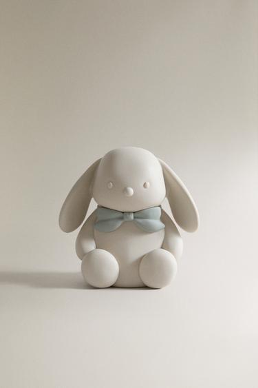 KIDS' RABBIT NIGHT LIGHT - Taupe grey by Zara - Image 0