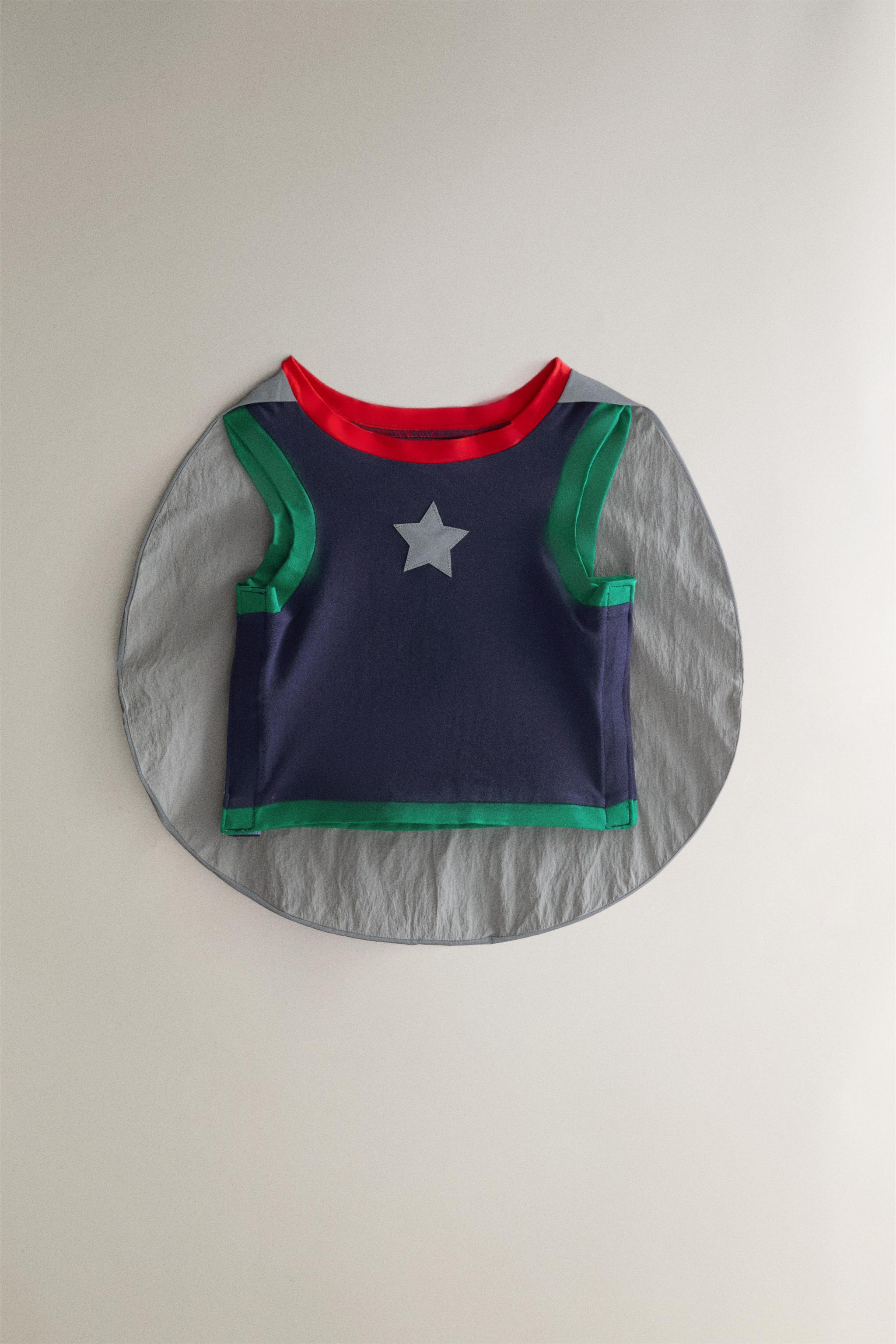SPACE-INSPIRED REFLECTIVE PET COSTUME — Multicolored