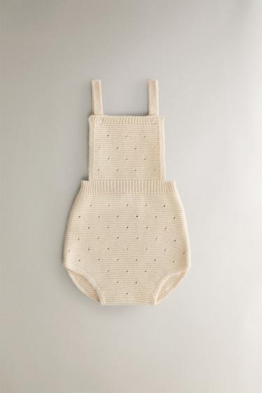 LATZHOSE KINDER TRIKOT - Hellbeige von Zara - Bild 0