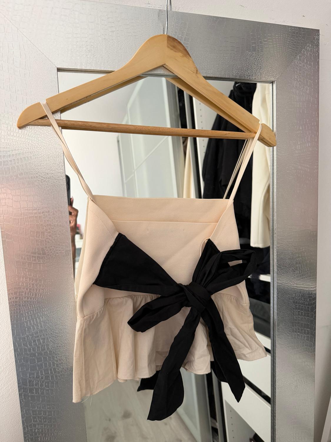 KNIT TOP WITH BOW - Image 4