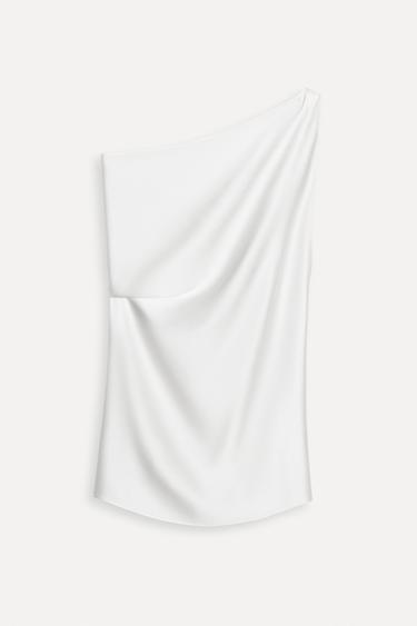 HAUT ASYMÉTRIQUE 50E ANNIVERSAIRE - Blanc de Zara - Image 3
