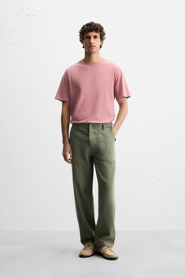 FADED T-SHIRT - Salmon by Zara - Image 0