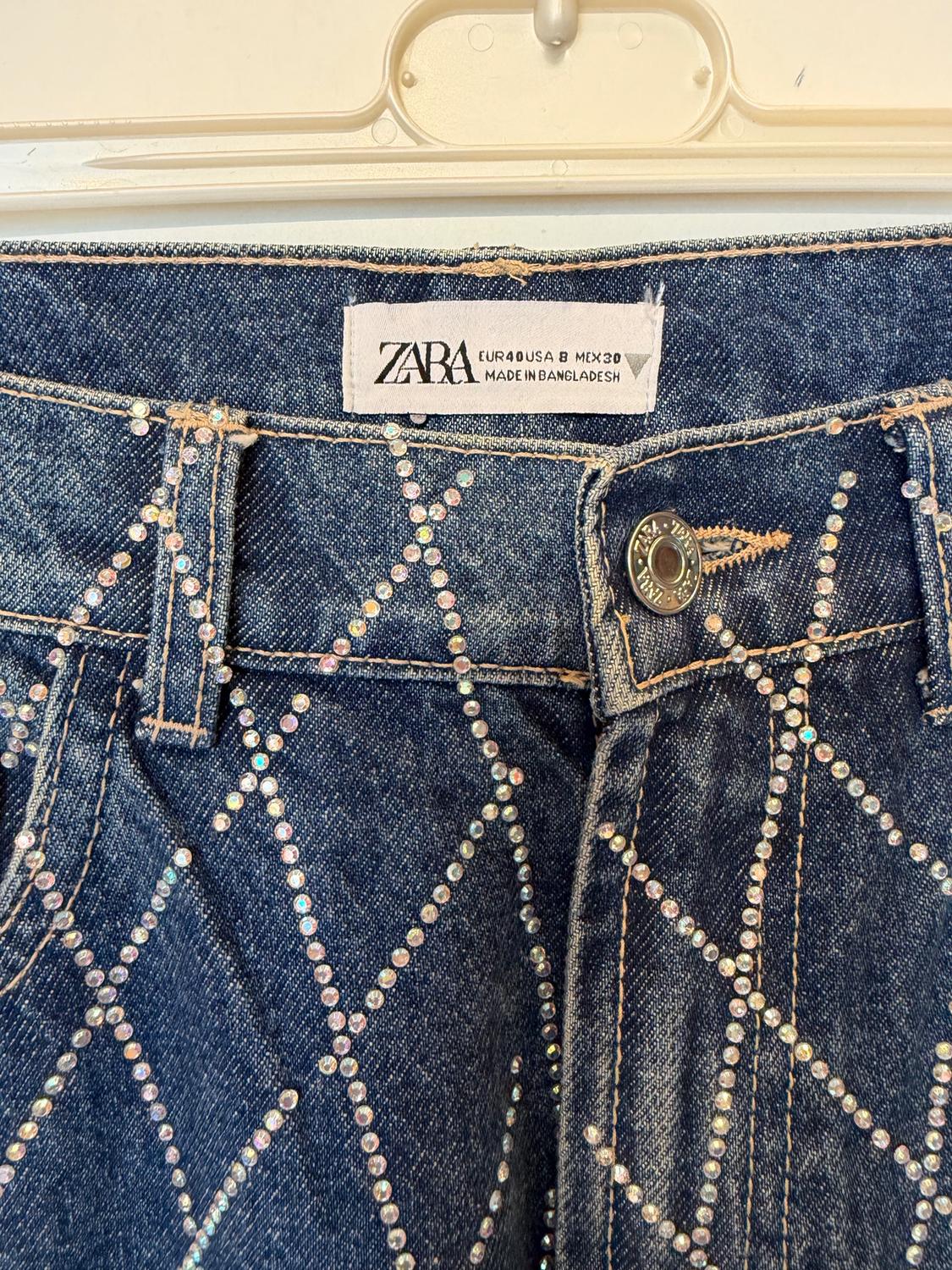 TRF JEANS WITH RHINESTONES - Image 3