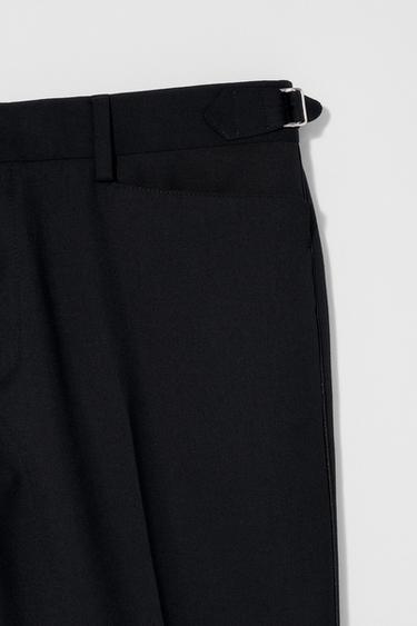 TROUSERS WITH LOOPS BOBBY GILLESPIE X ZARA - Black by Zara - Image 3
