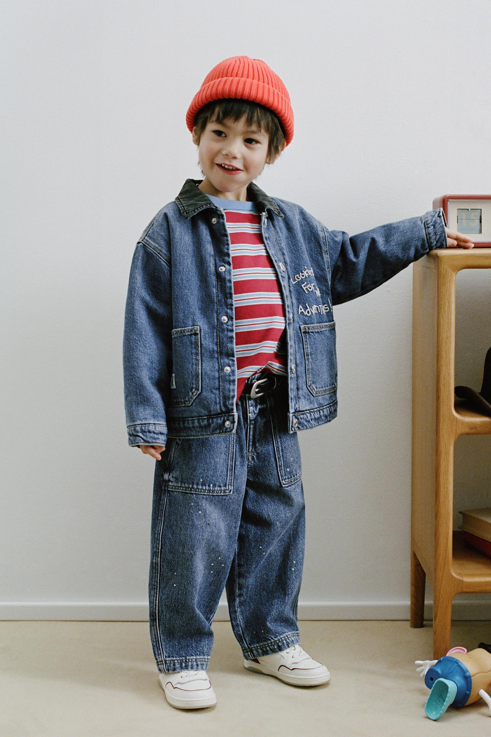 EMBROIDERED STRIPED T-SHIRT