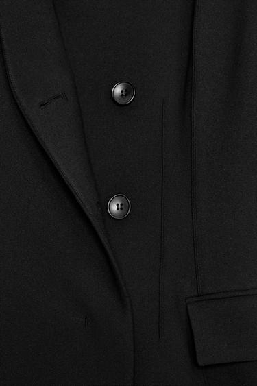 FITTED BLAZER ZW COLLECTION - Black by Zara - Image 9