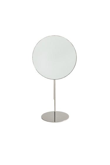METAL MAGNIFYING MIRROR - Silver by Zara