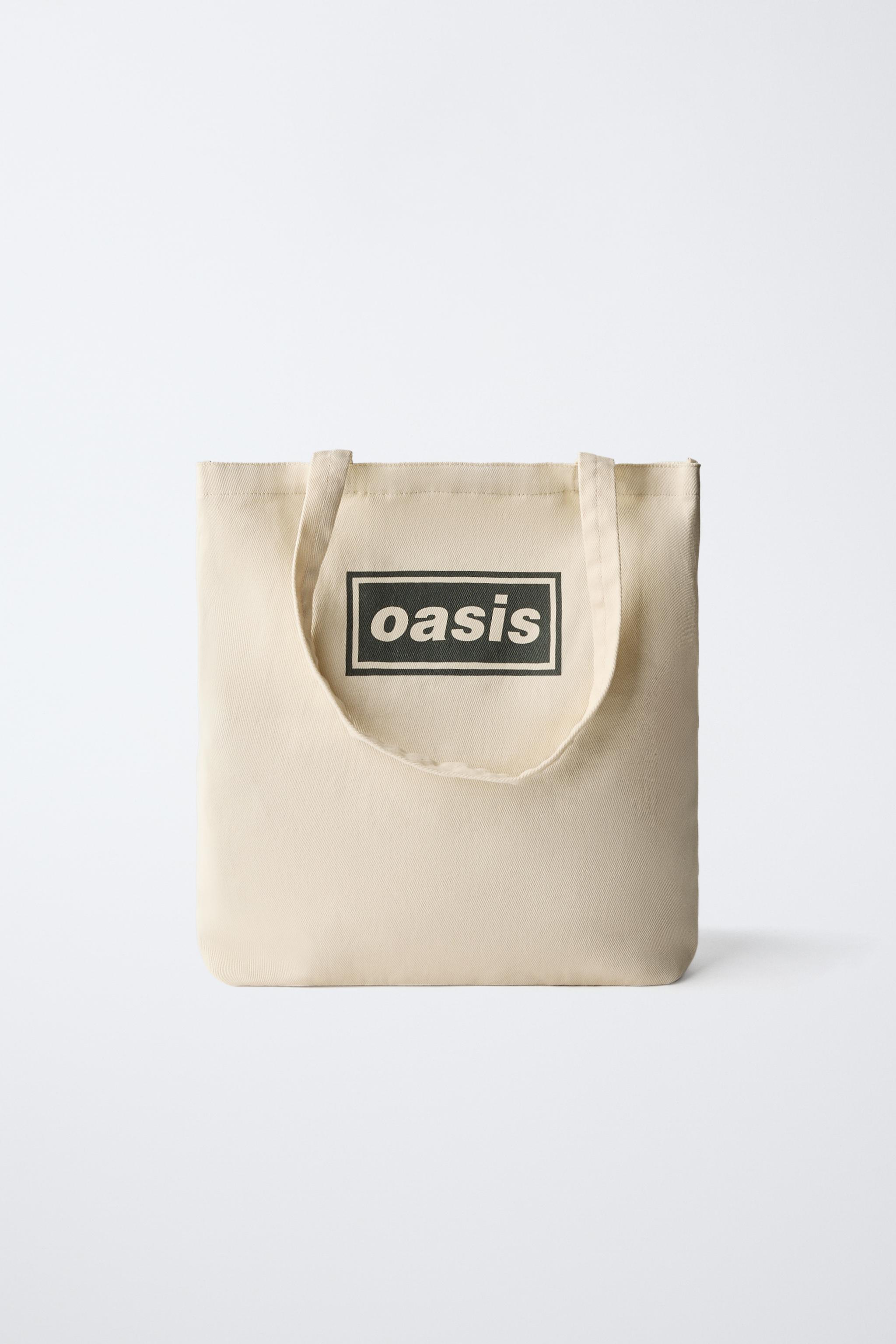 OASIS ® TOTE BAG - Ecru White | ZARA Spain