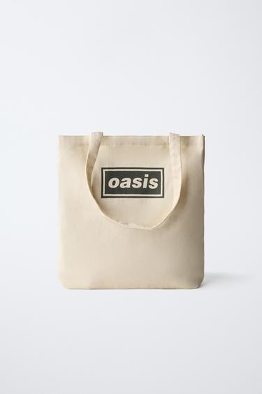 OASIS ® TOTE BAG - Ecru White by Zara - Image 4