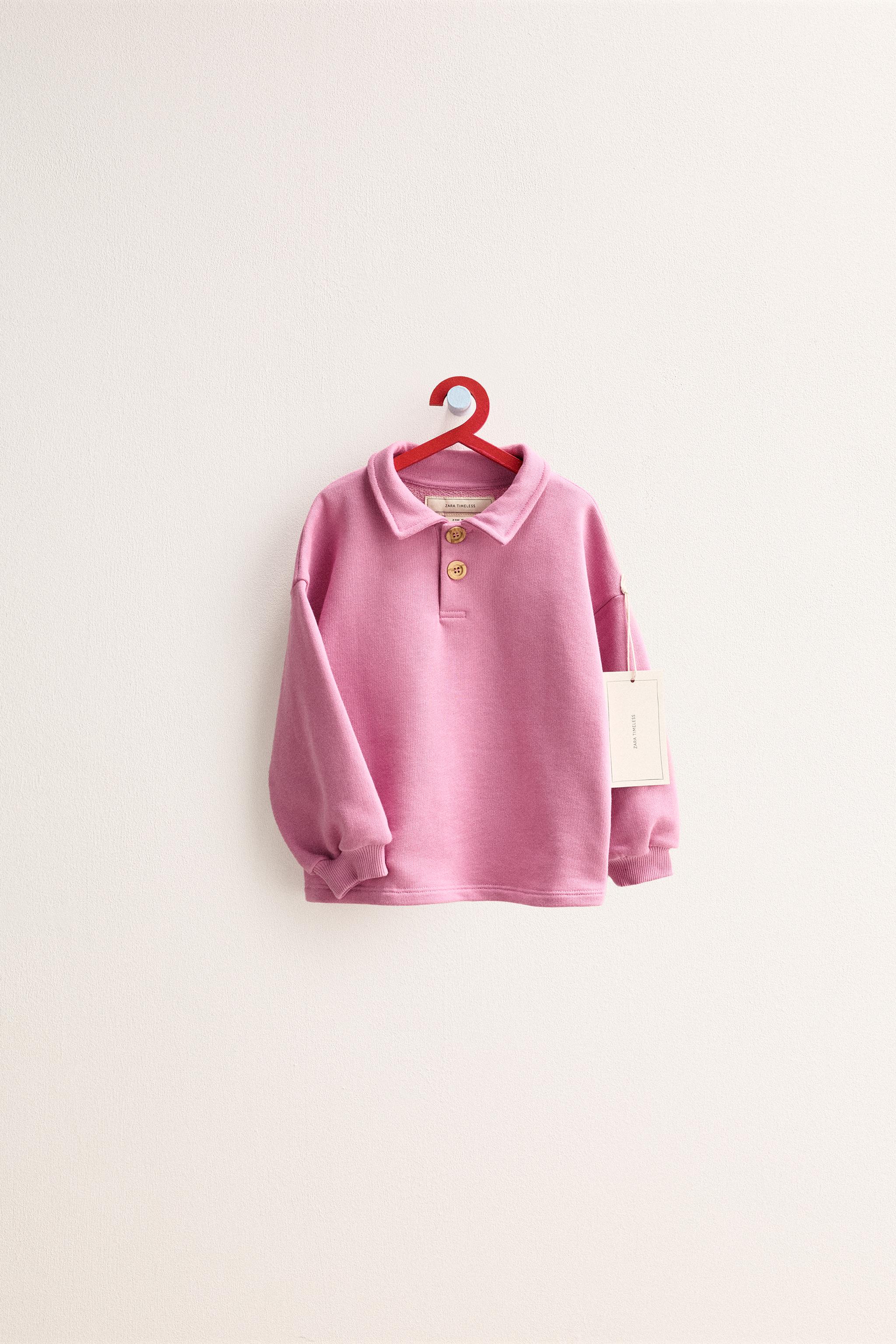 ZARA TIMELESS - PLAIN POLO NECK SWEATSHIRT