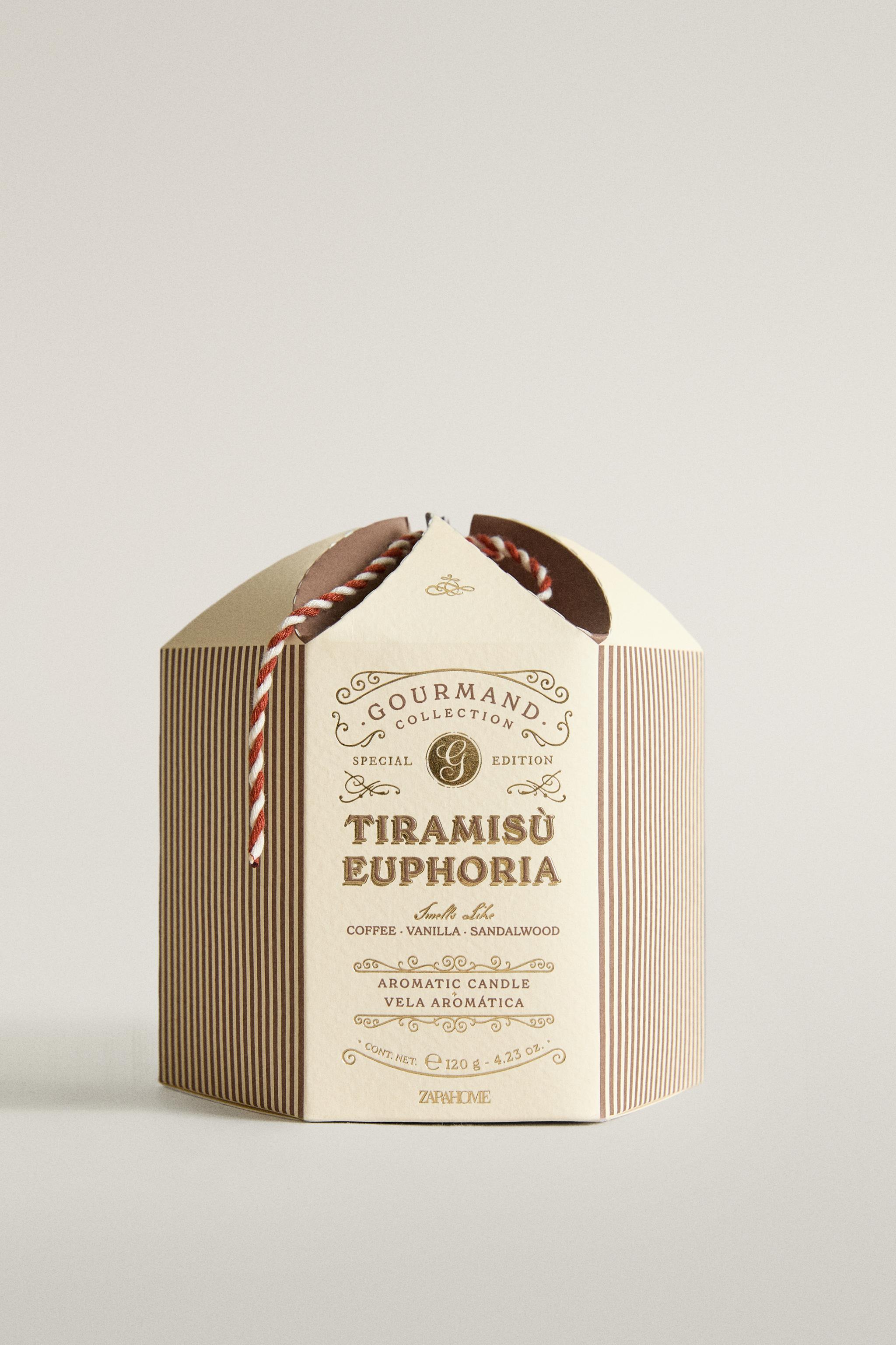 G) TIRAMISU EUPHORIA SCENTED CANDLE