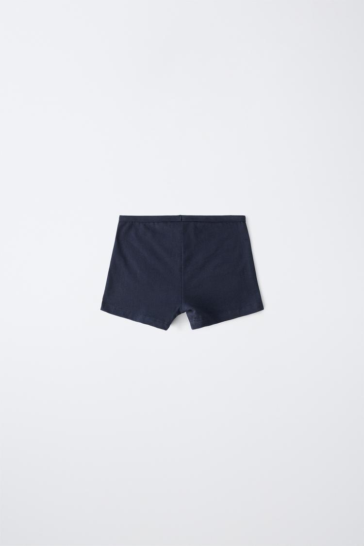 8-14 años / Paquete de 2 calzoncillos lisos 4