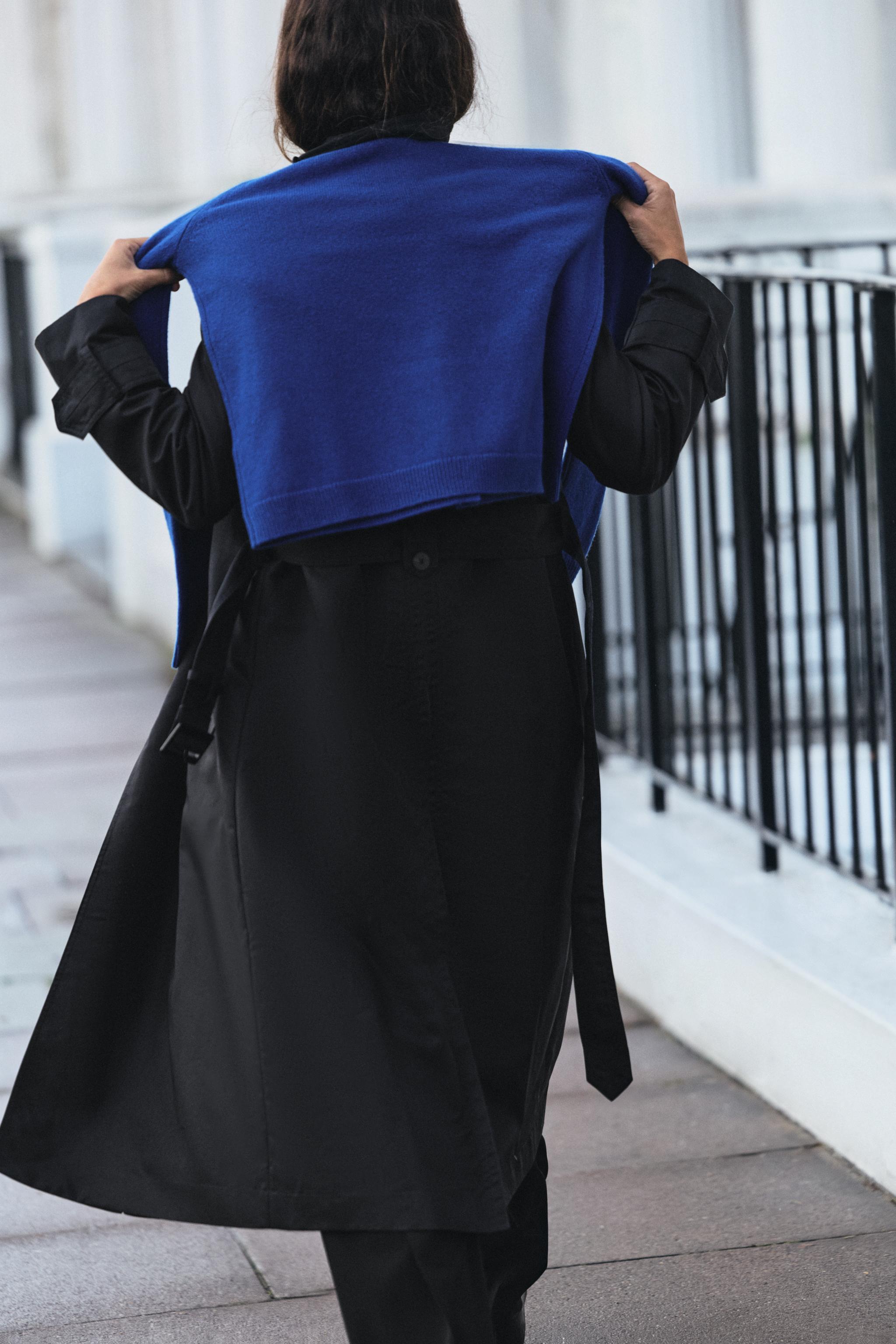 WATER-REPELLENT BELTED TRENCH COAT ZW COLLECTION