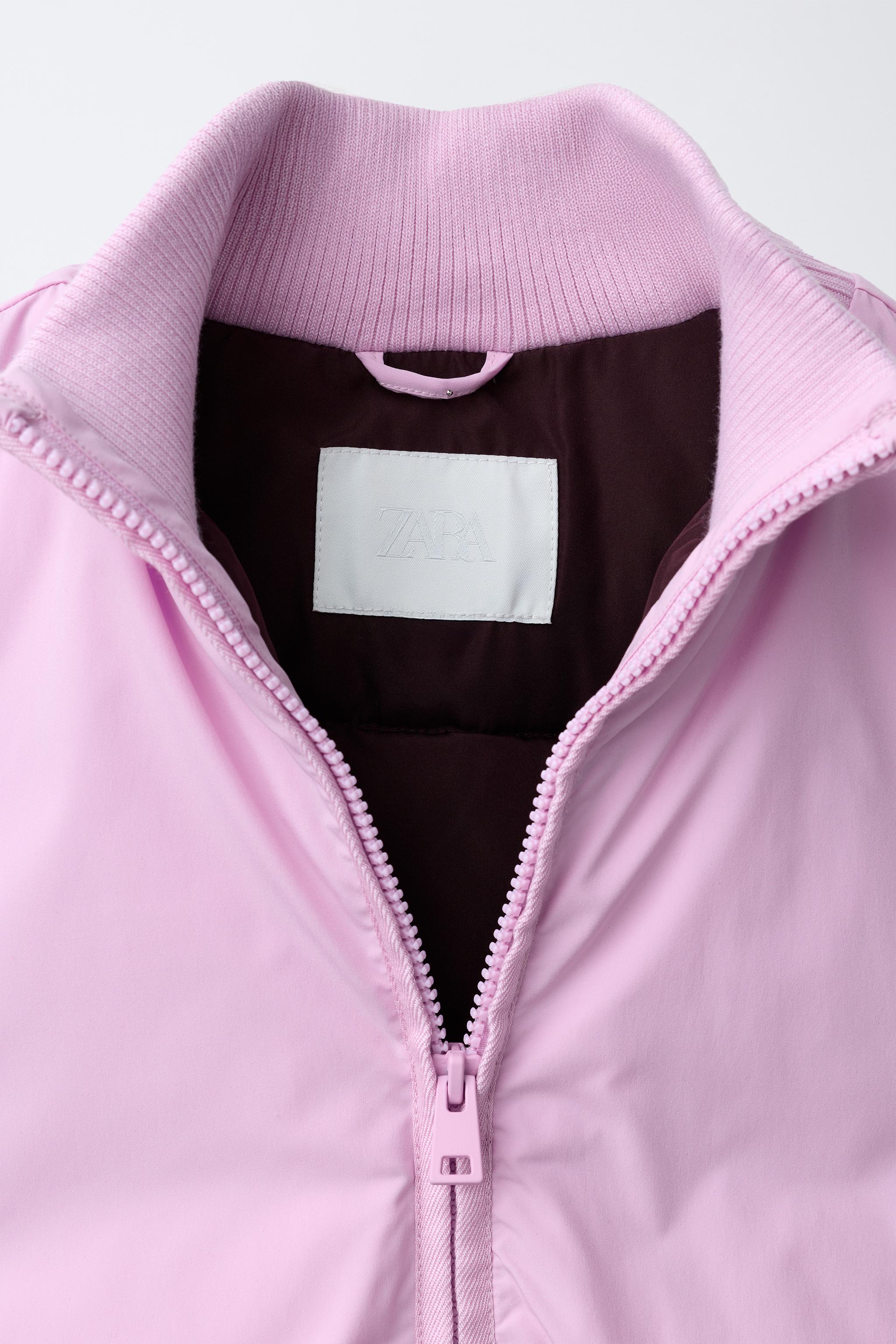 Детские куртки Zara WATER-REPELLENT QUILTED COAT — фото 7