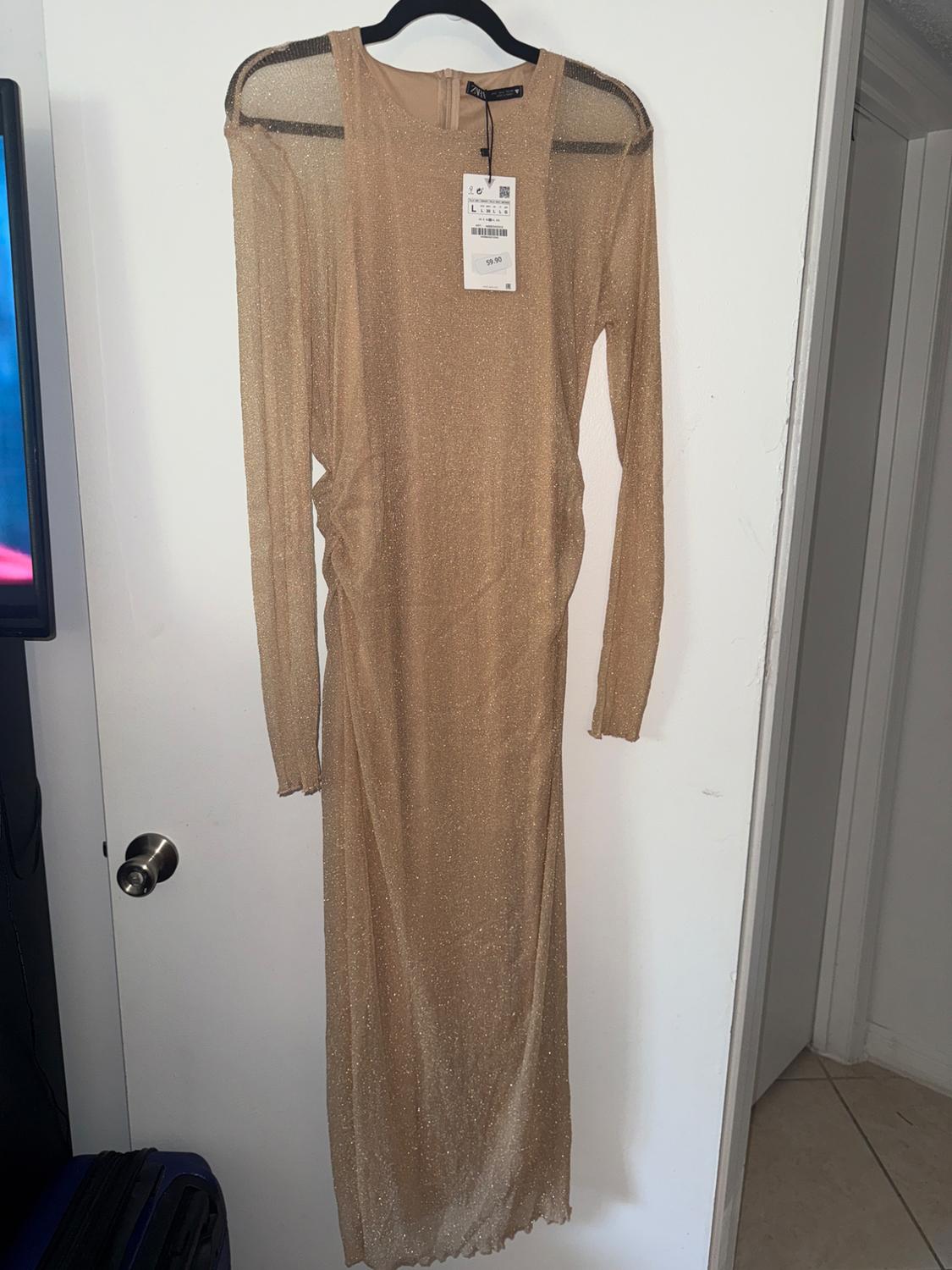VESTIDO TUL BRILLOS