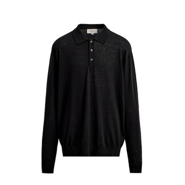 POLO PUNT COTÓ - LLANA - Negre de Zara