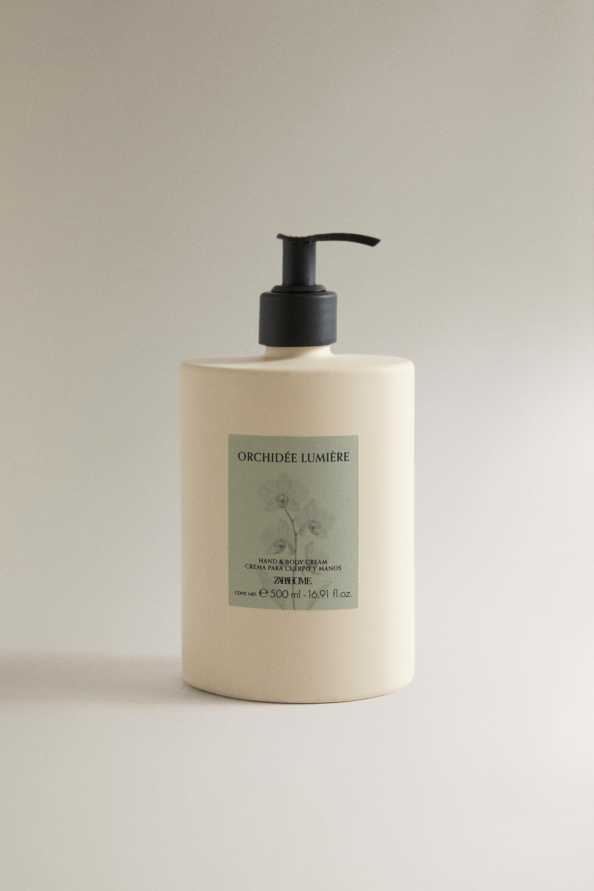 (500 ML) ORCHIDÉE LUMIÈRE HAND AND BODY CREAM — Purple