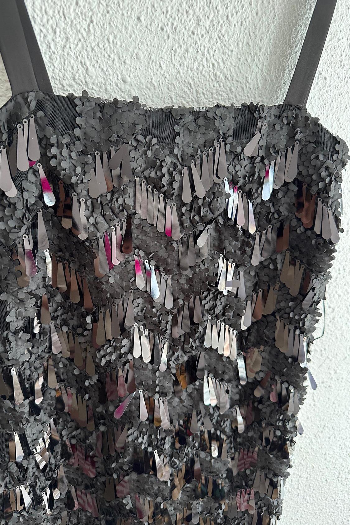 SEQUIN MINI DRESS - Image 2