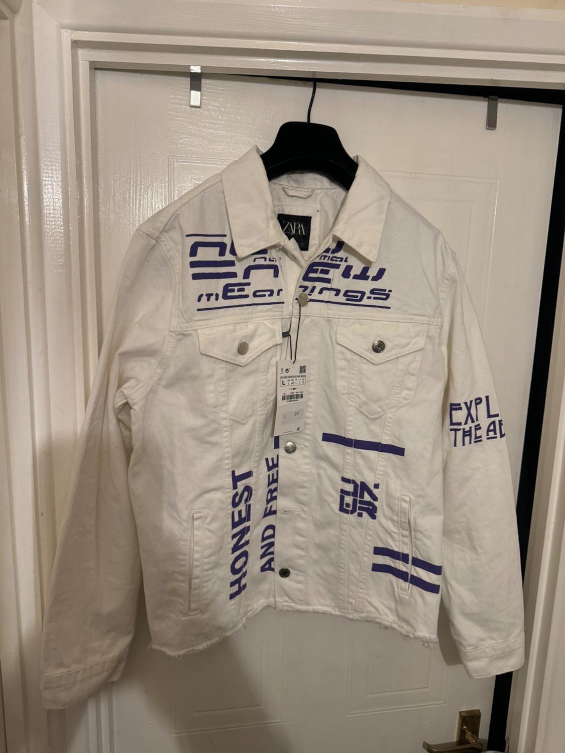 PRINTED DENIM JACKET - Image 5