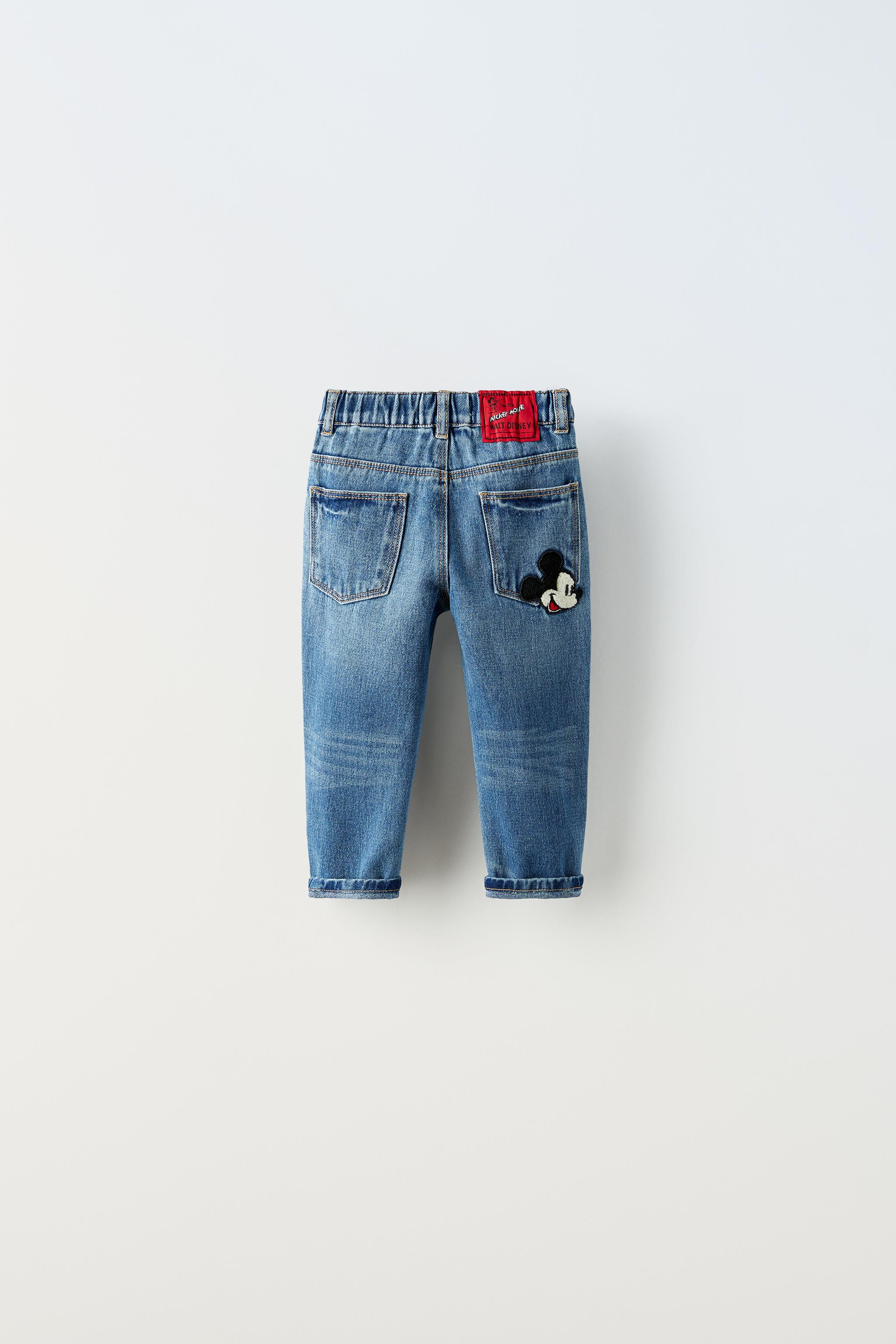 Mickey mouse cheap jean shorts zara