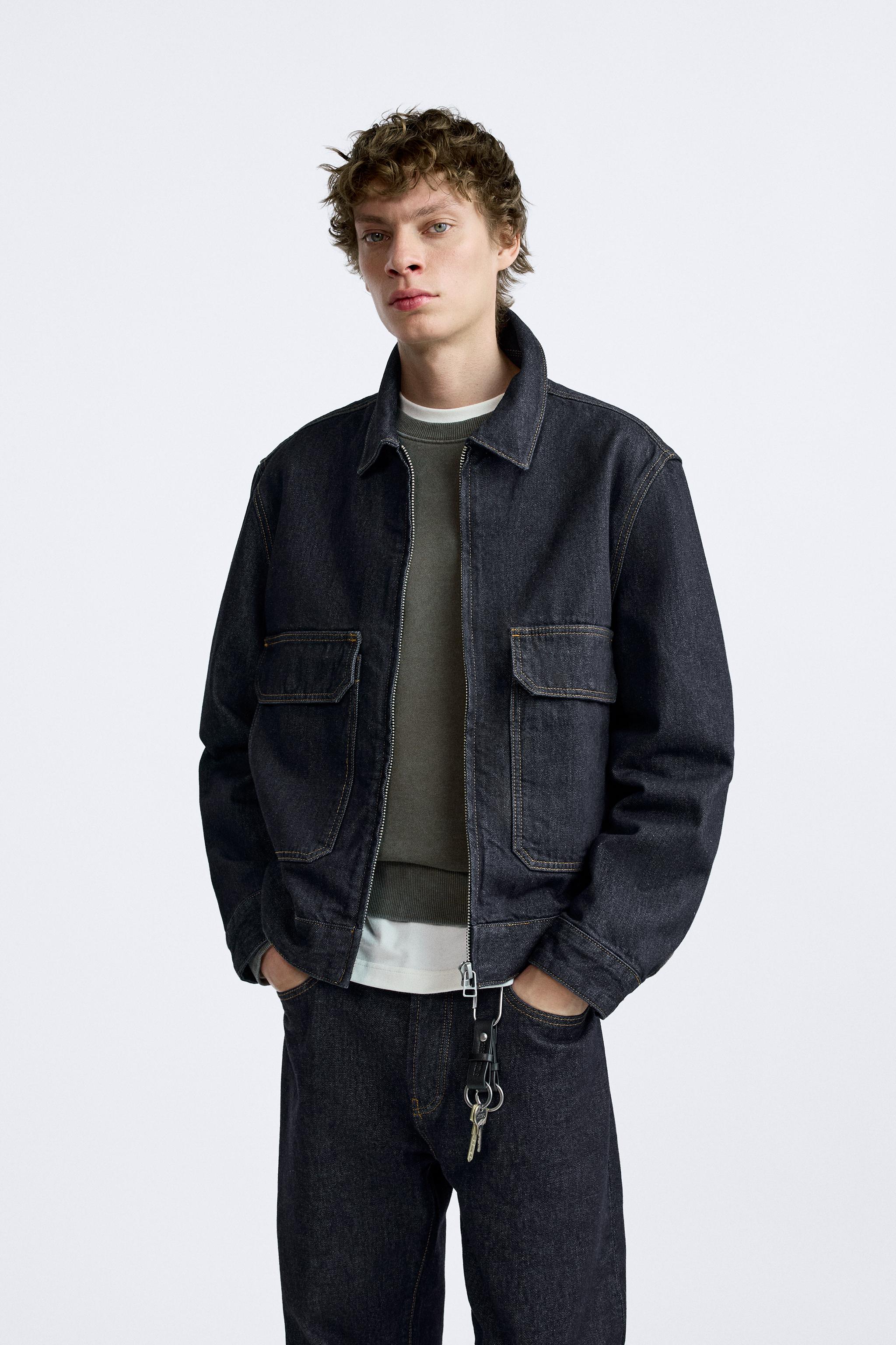 Zara man denim store jacket price