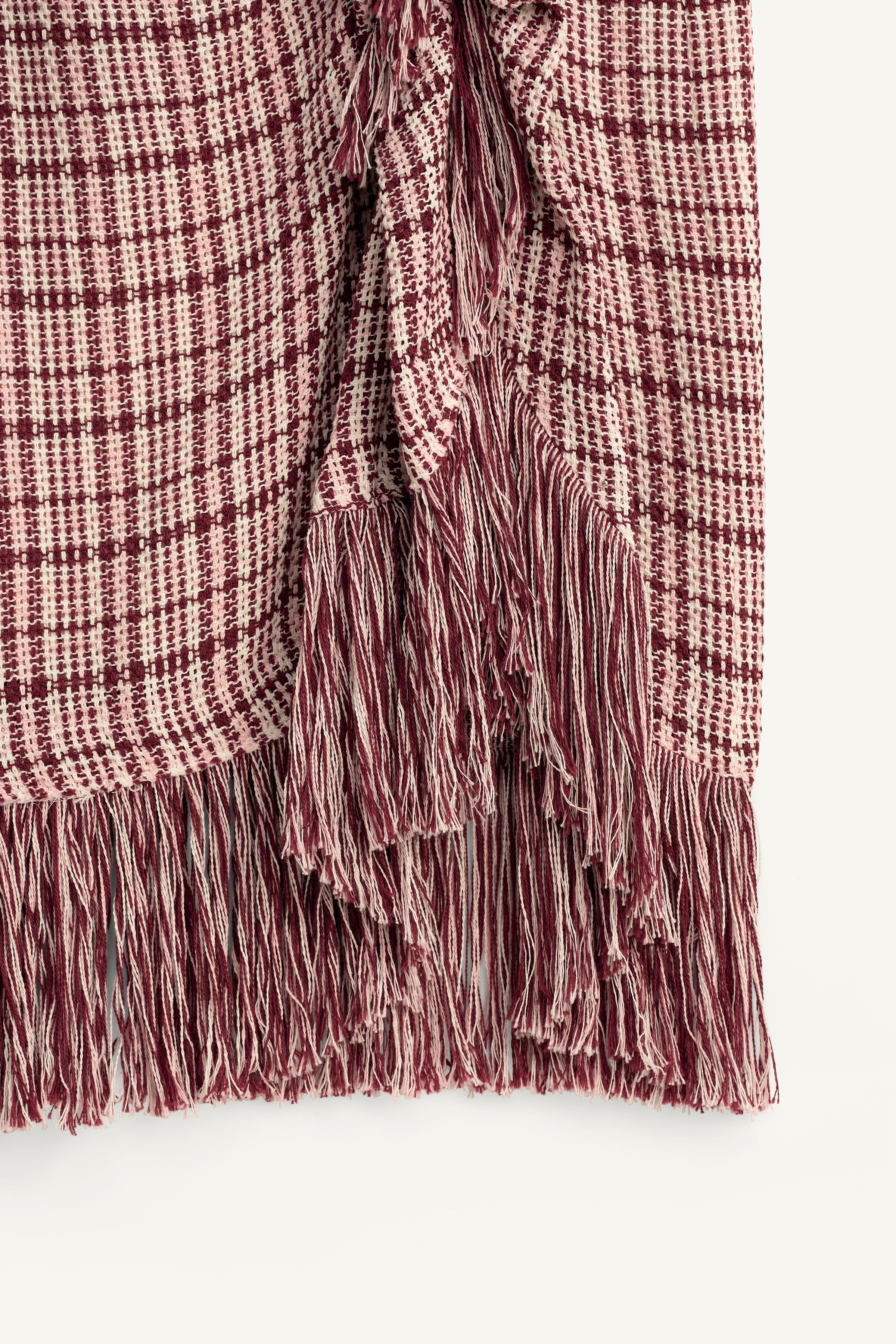 LIMITED EDITION FRINGED STRUCTURED SKIRT