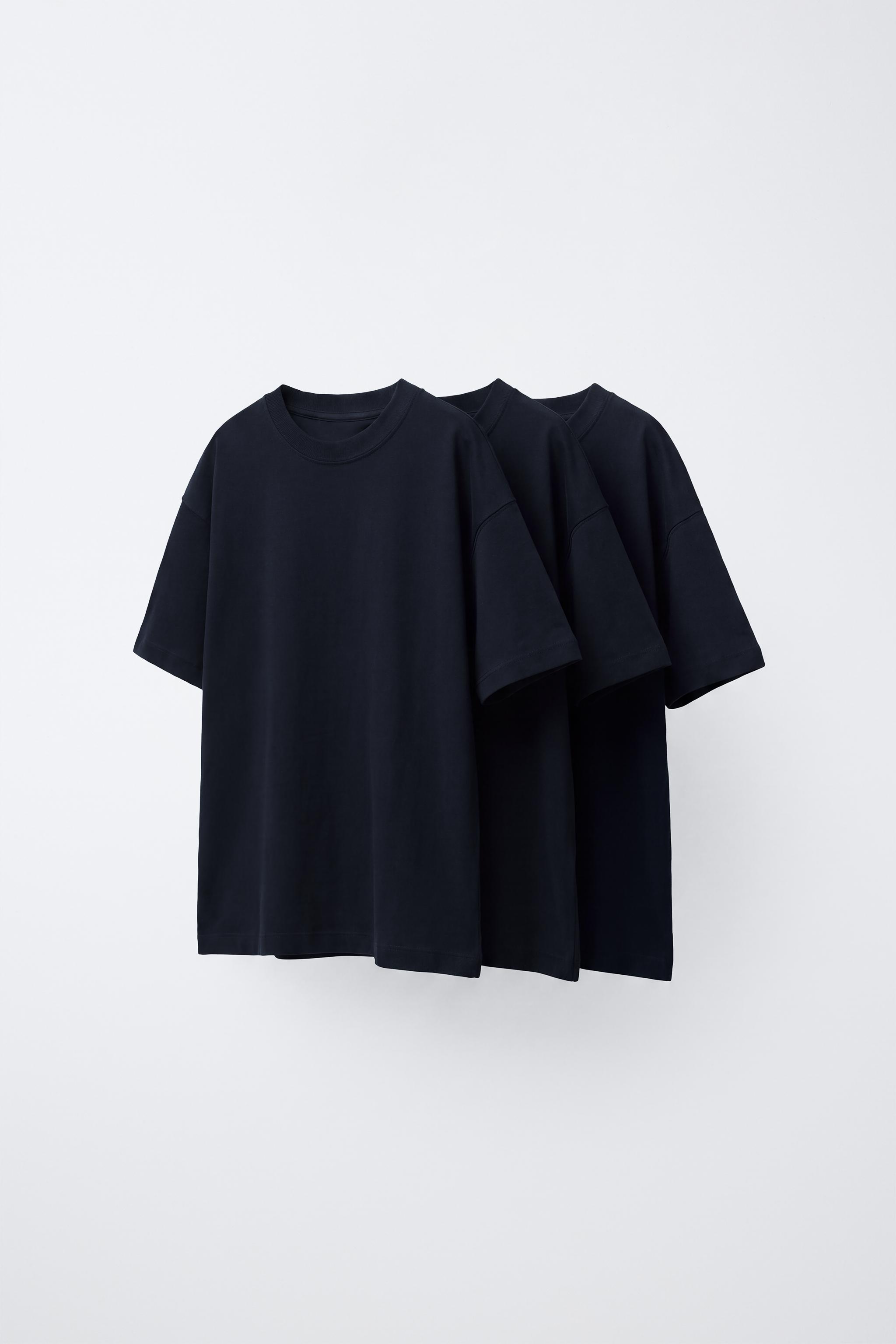 3-PACK OF SOLID T-SHIRTS