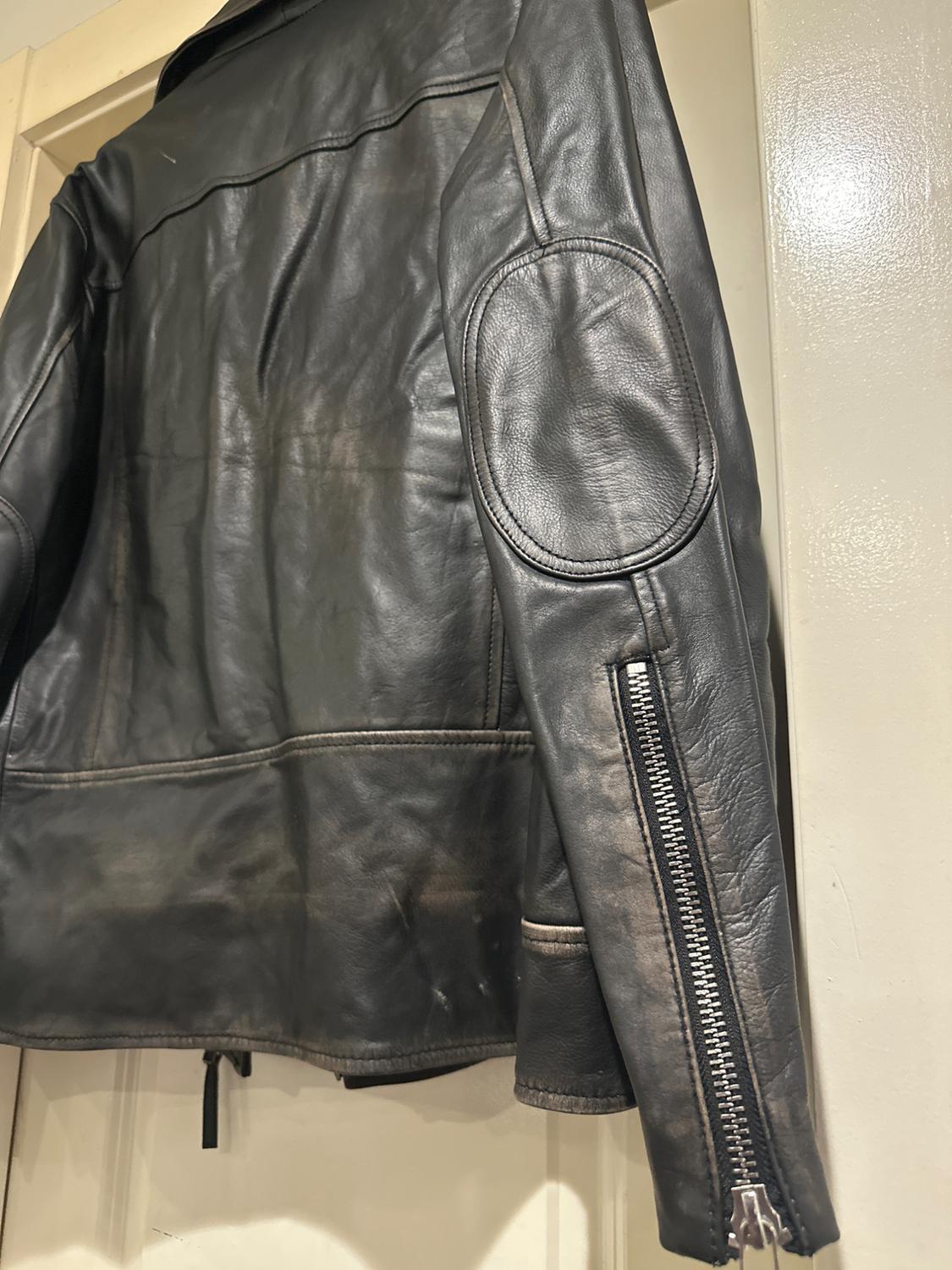 ANTIQUED LEATHER JACKET LIMITED EDITION - Image 4