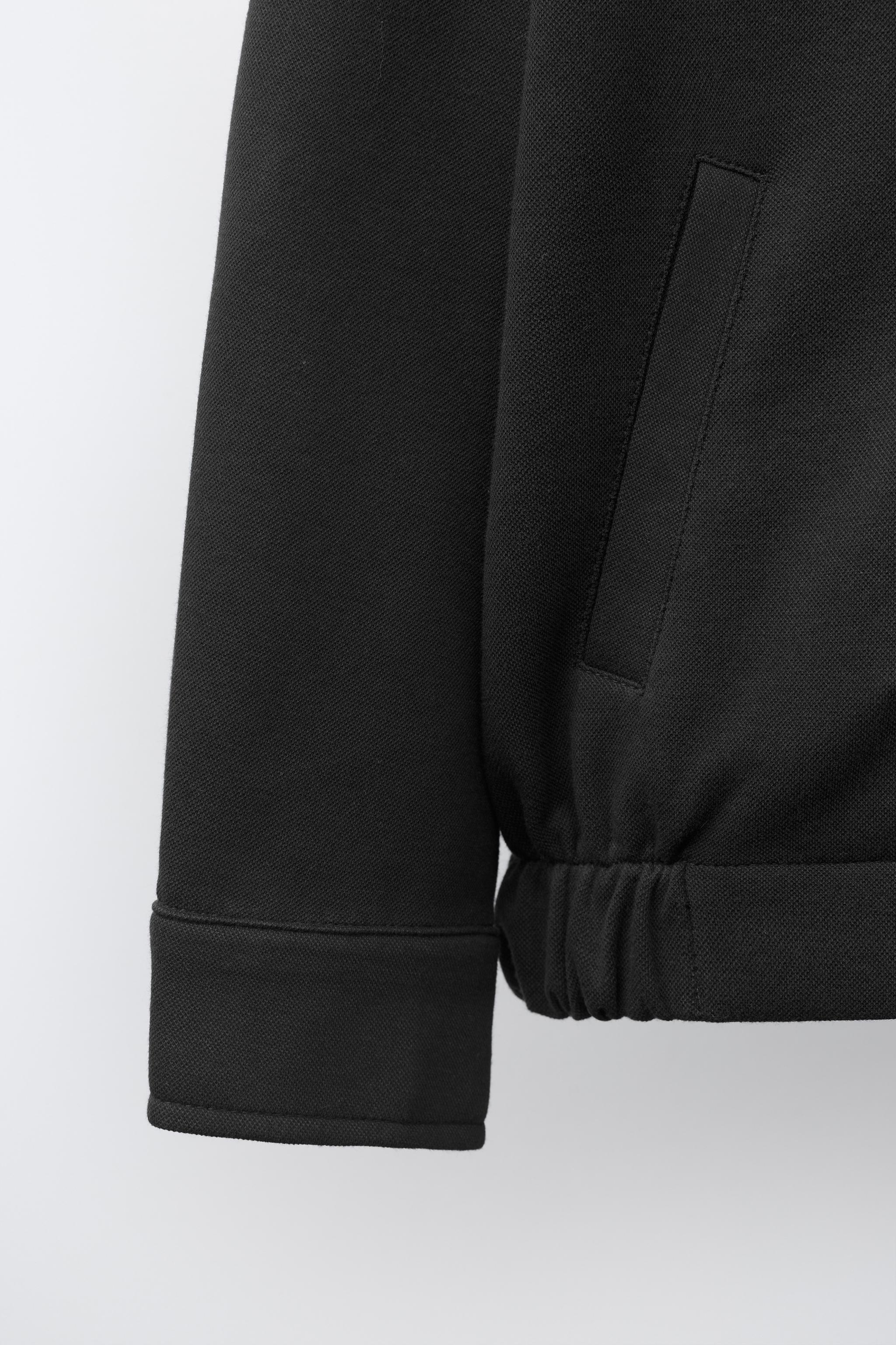 Детские куртки Zara COMFORT BOMBER JACKET — фото 7