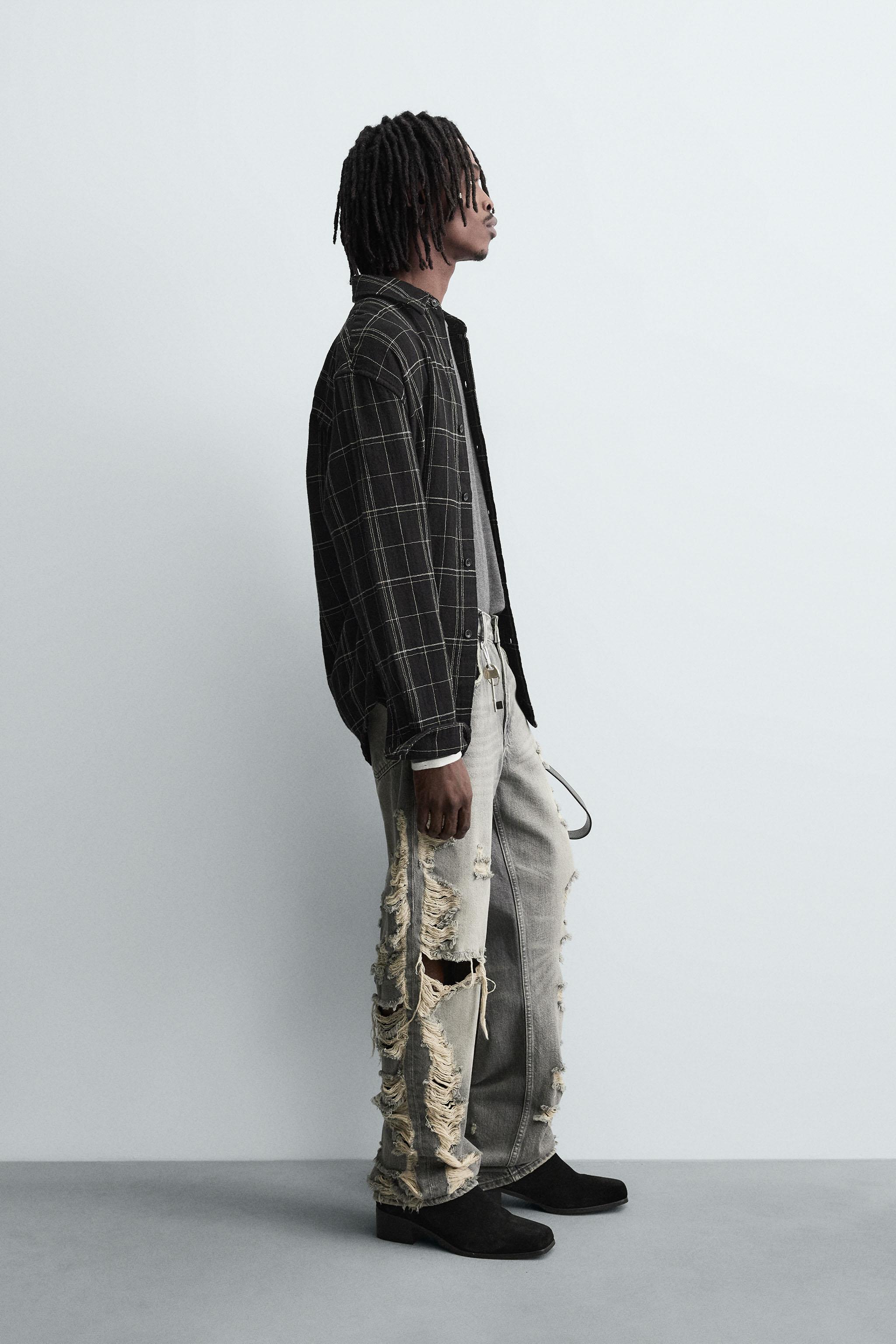 PLAID OVERSHIRT