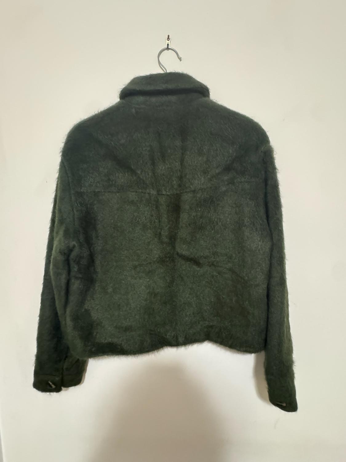 CROPPED FAUX FUR JACKET - Image 2