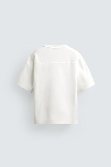 INTERLOCK RELAXED FIT SWEATSHIRT - White by Zara - Image 6