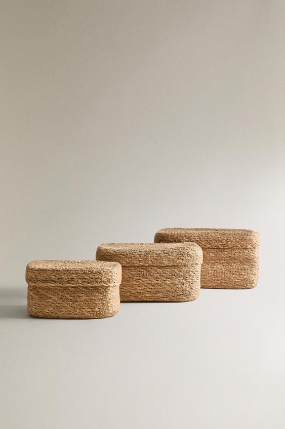 Seagrass Basket - 4.5 x 9.2 x 6.3 "