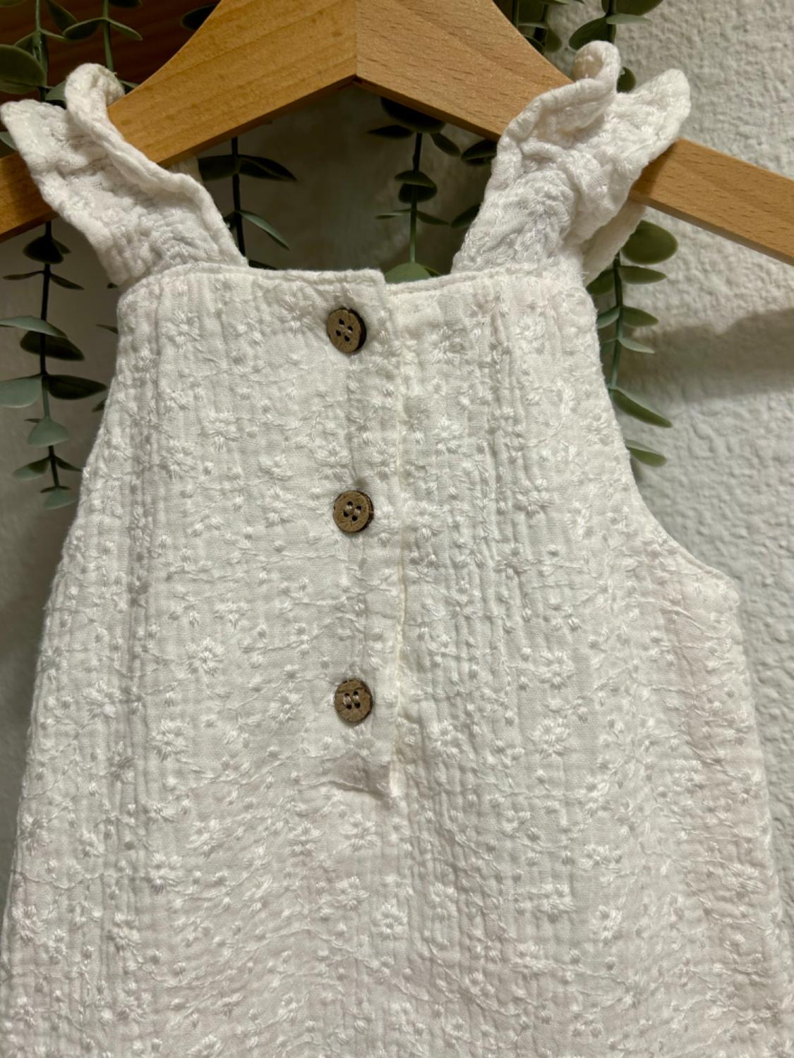 SWISS EMBROIDERY DUNGAREES - Image 5