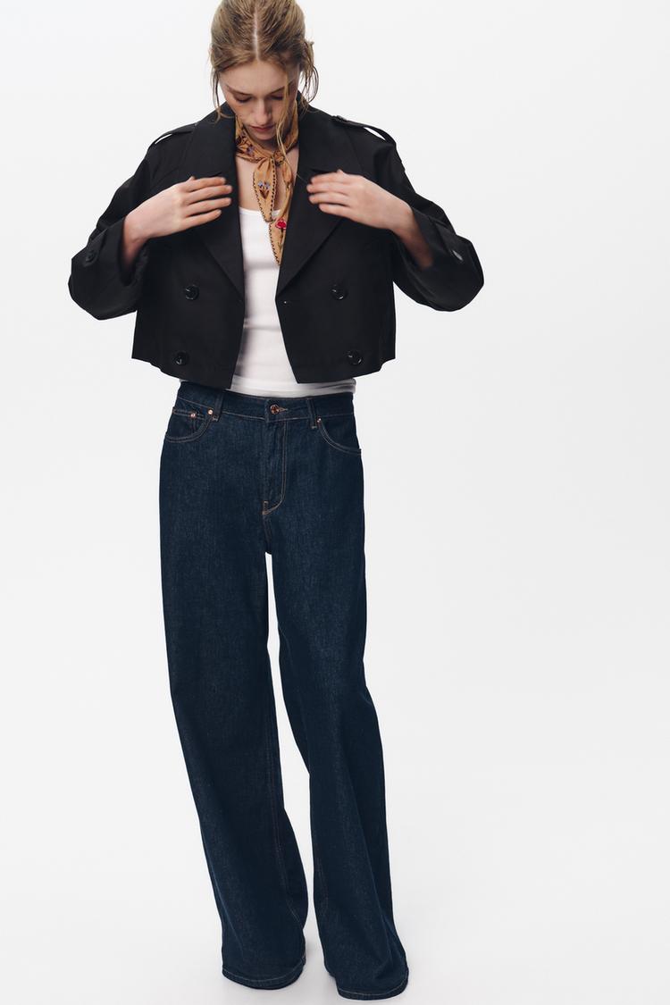 Zara Basic Veste Noire Zara Femme Blazer Noir Blazer Court Femme