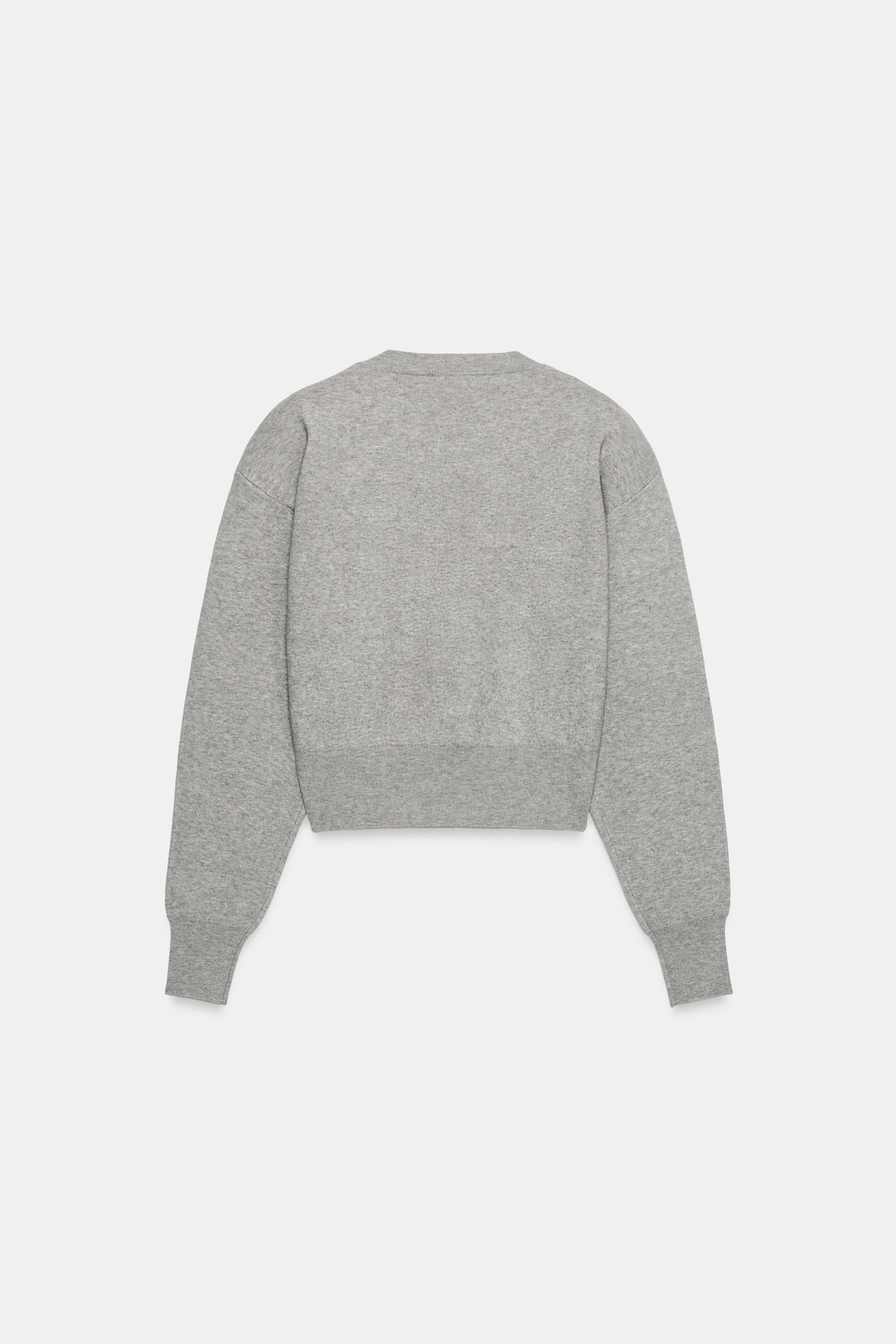 SHOULDER PAD KNIT JUMPER