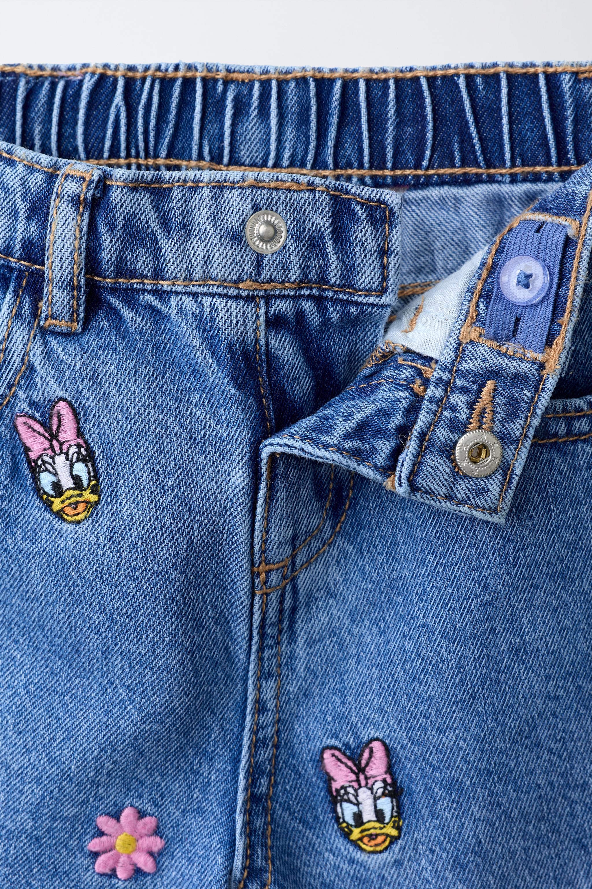 DAISY © DISNEY EMBROIDERED CULOTTE JEANS
