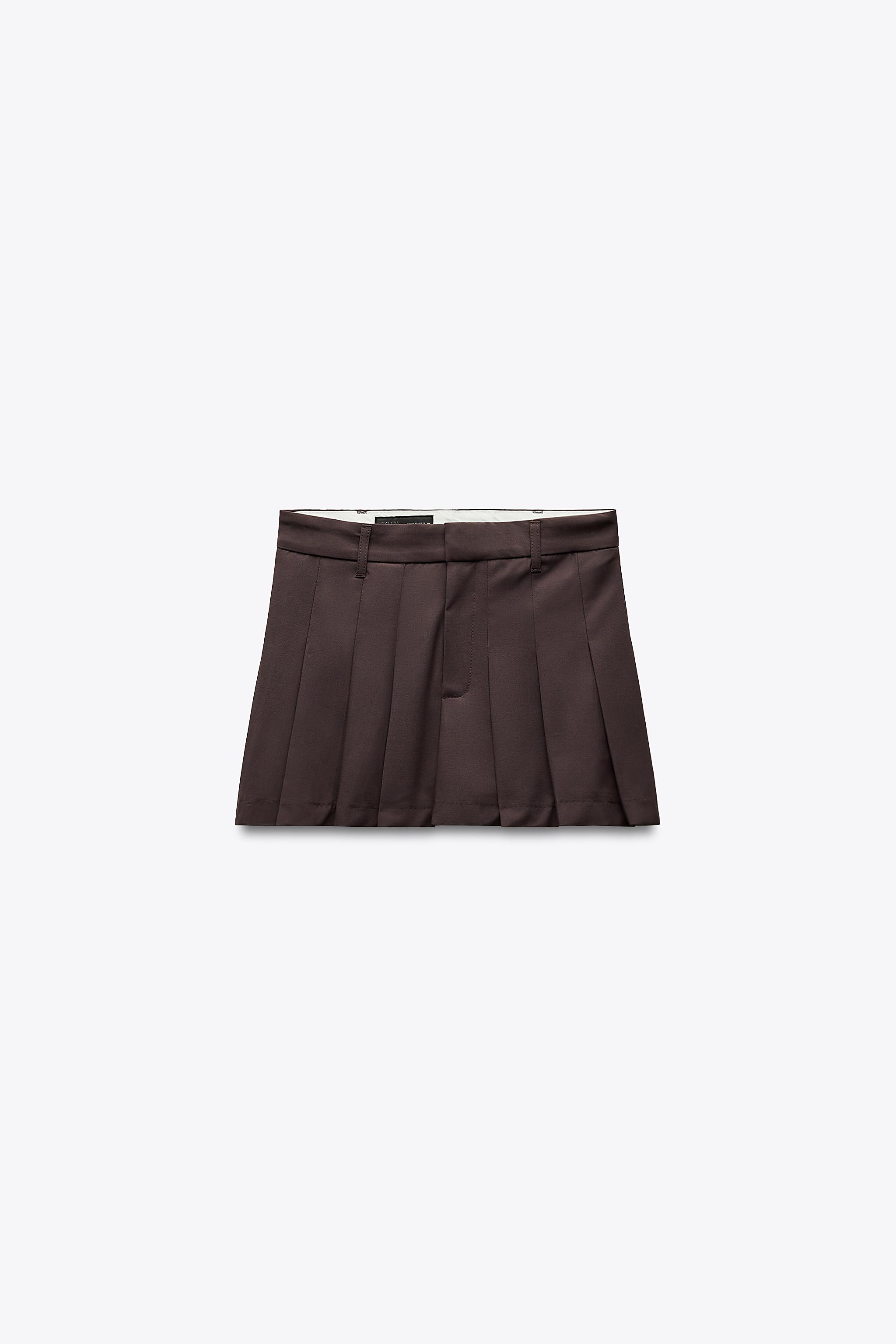 ZARA ボックスプリーツ スコート 3152/544 ZARA - zara ボックスプリーツスコートパンツの通販 by mii