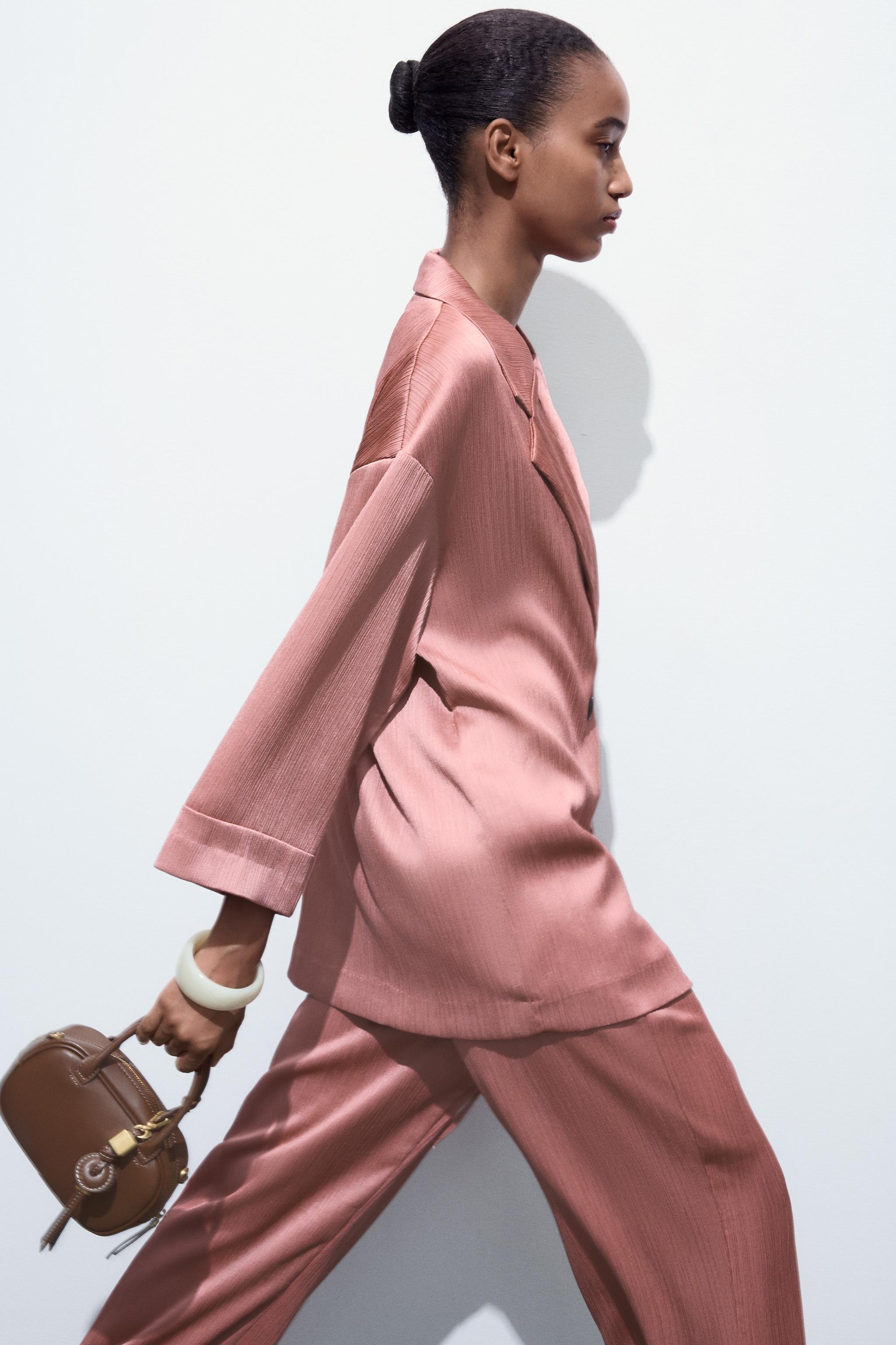 ミニステッチバッグ - ダークゴールデンブラウン | ZARA Japan