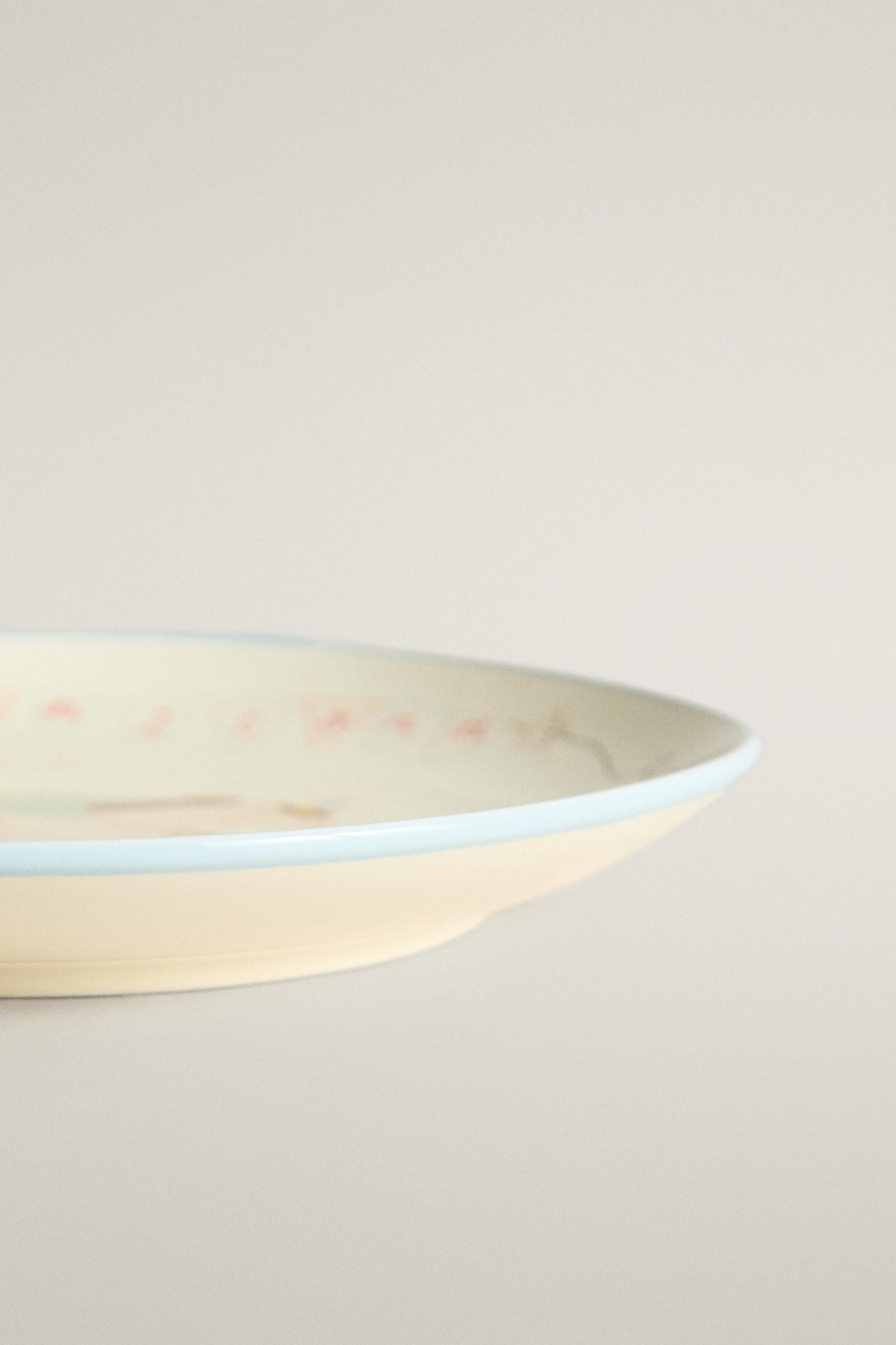 ASSIETTE ENFANT CÉRAMIQUE LICORNE