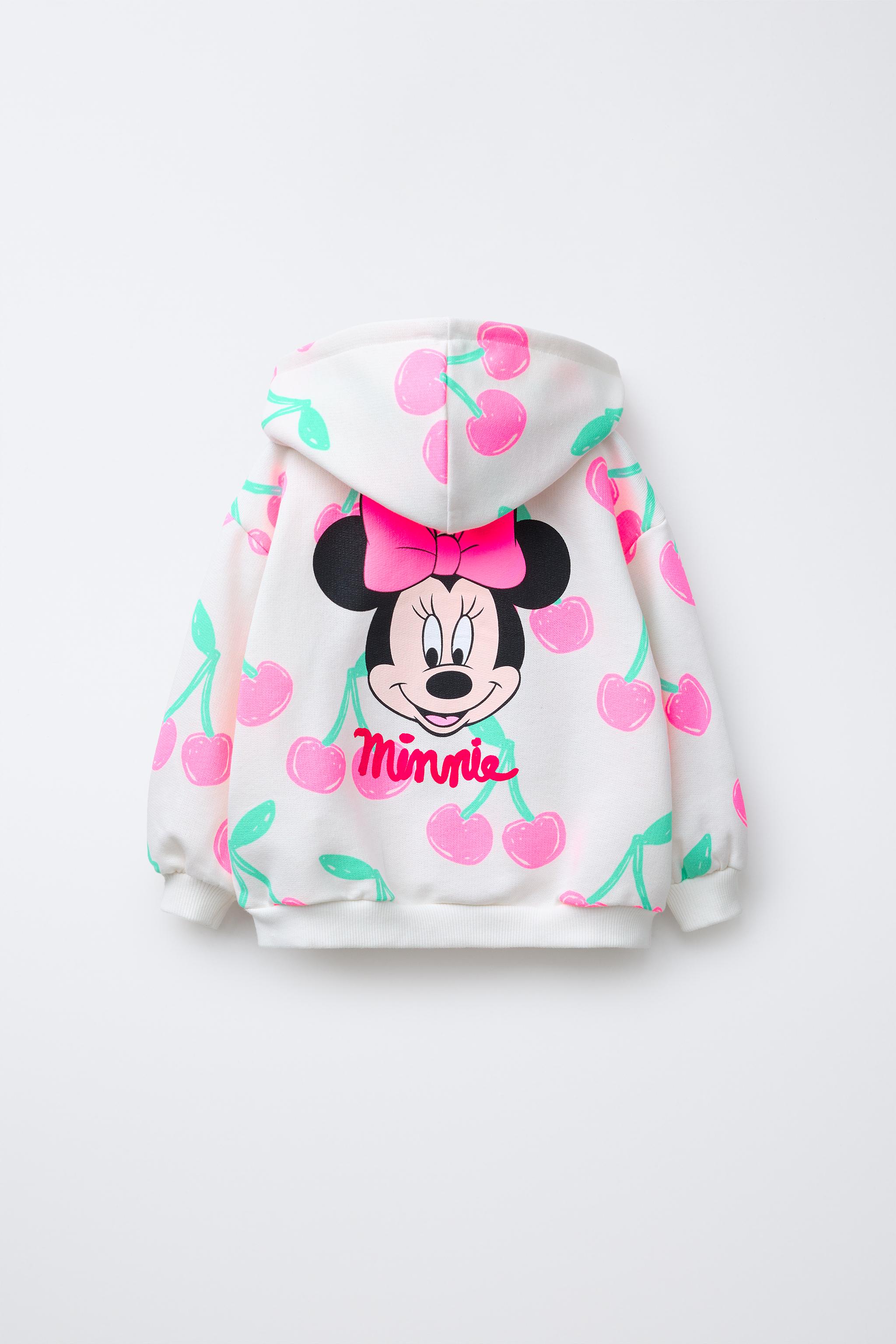 無料クーポン配布 アプリ MINNIE ZARA | Ecru - SWEATSHIRT CHERRIES DISNEY © MOUSE その他