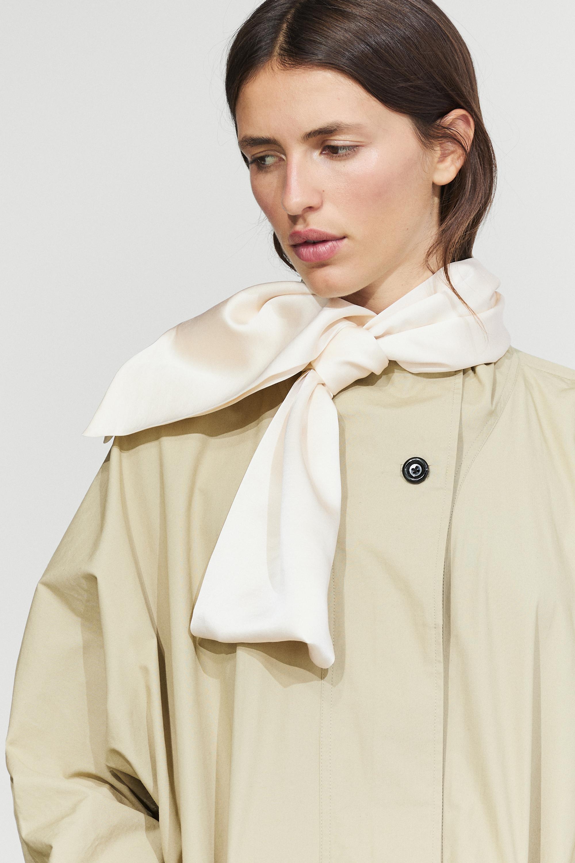 Satin scarf