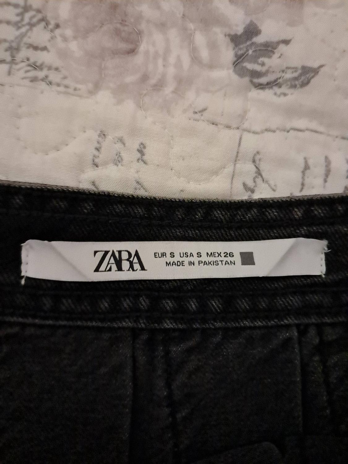 DENIM SKIRT WITH BOX PLEATS - Image 3