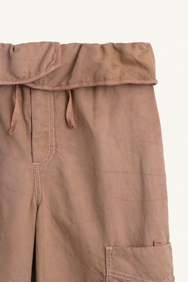 PANTALON TIE DYE - Rouge orangé de Zara - Image 5