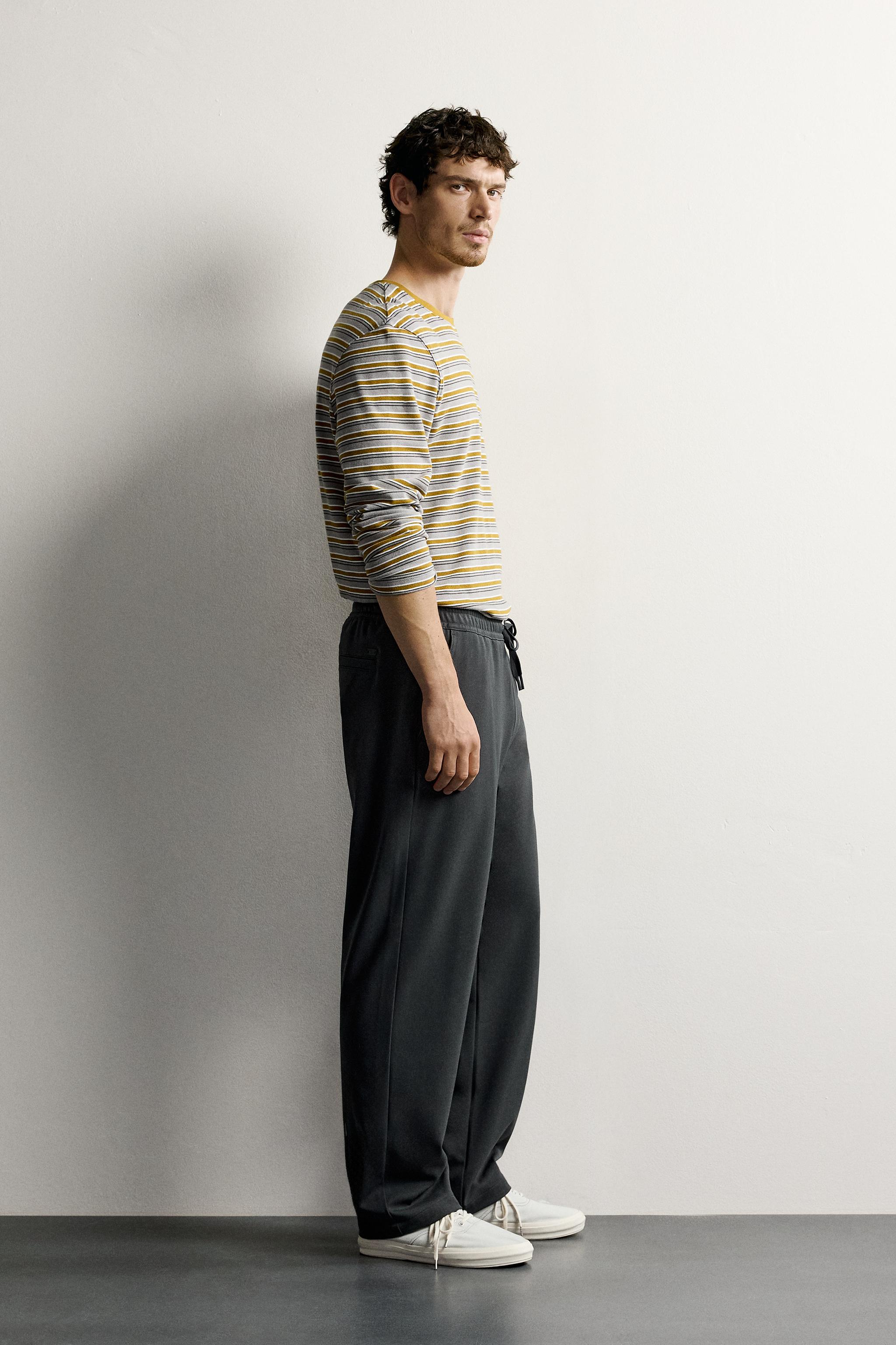 COMFORT REGULAR-FIT PANTS